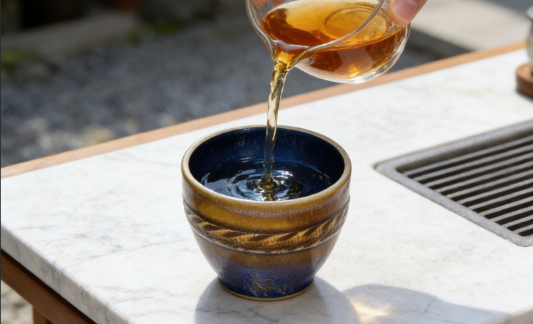 Popular Basic Jianzhan Iron Body Teacup Safe Non-toxic Daily Drinking Tea Bowl