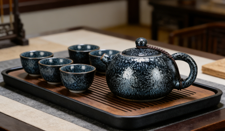 Heartfelt Gift for Tea Friends, Exquisite Niche High-end Jianzhan