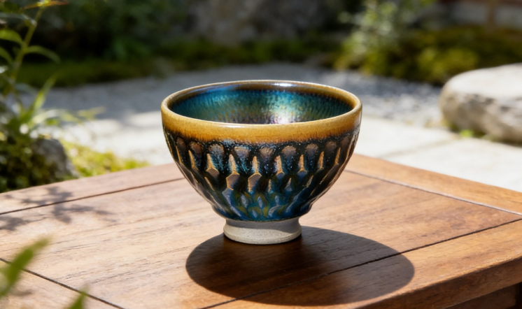 Cost-effective Original Ore Jianzhan Teacup Practical Kung Fu Tea Accessory for Newbies