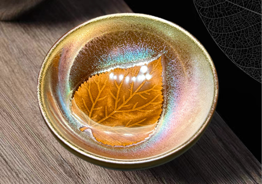 Elegant Hundred Flowers Jianzhan, Exquisite Tea Cup for Ladies