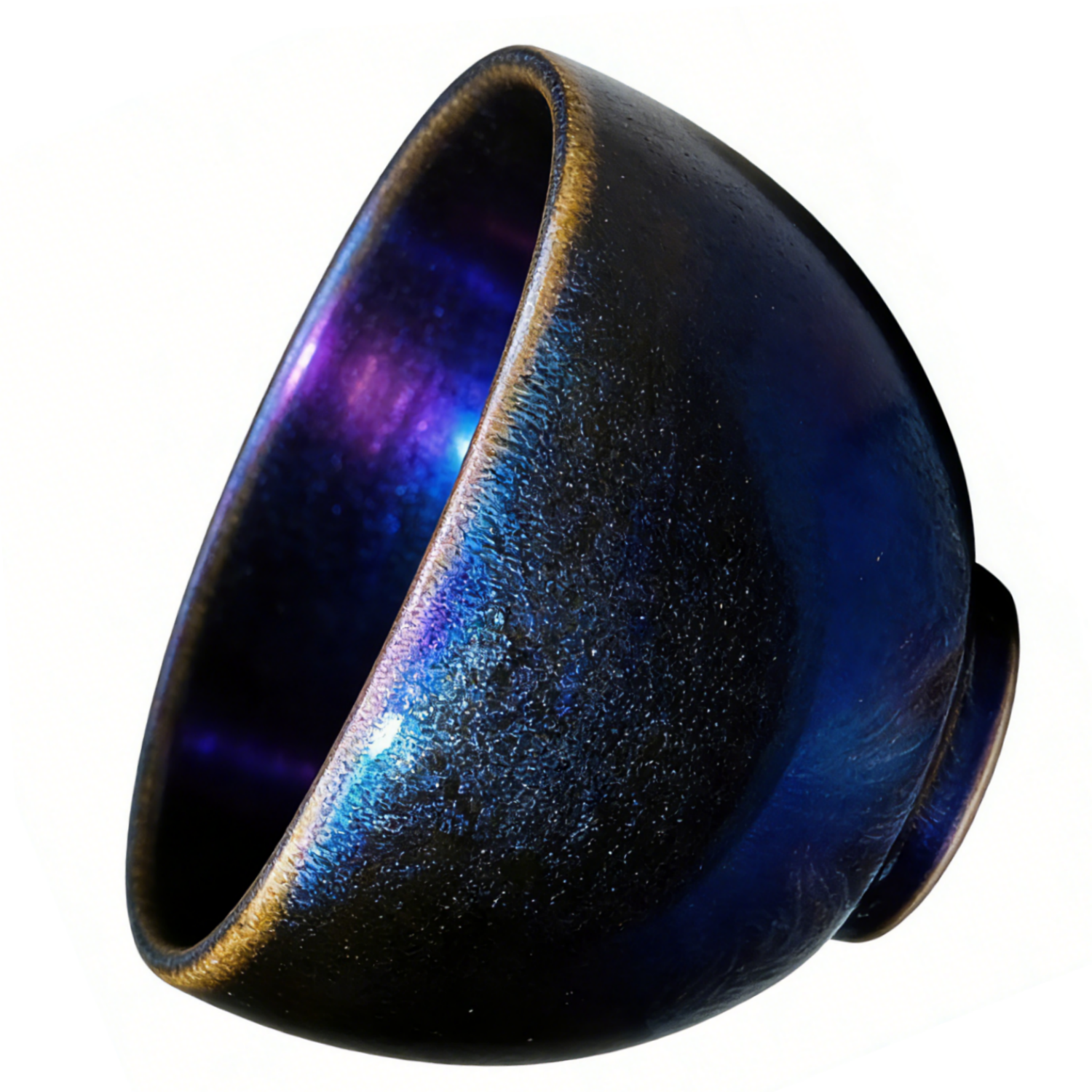 Handmade Square Jian Ware Wood Fired Master Cup