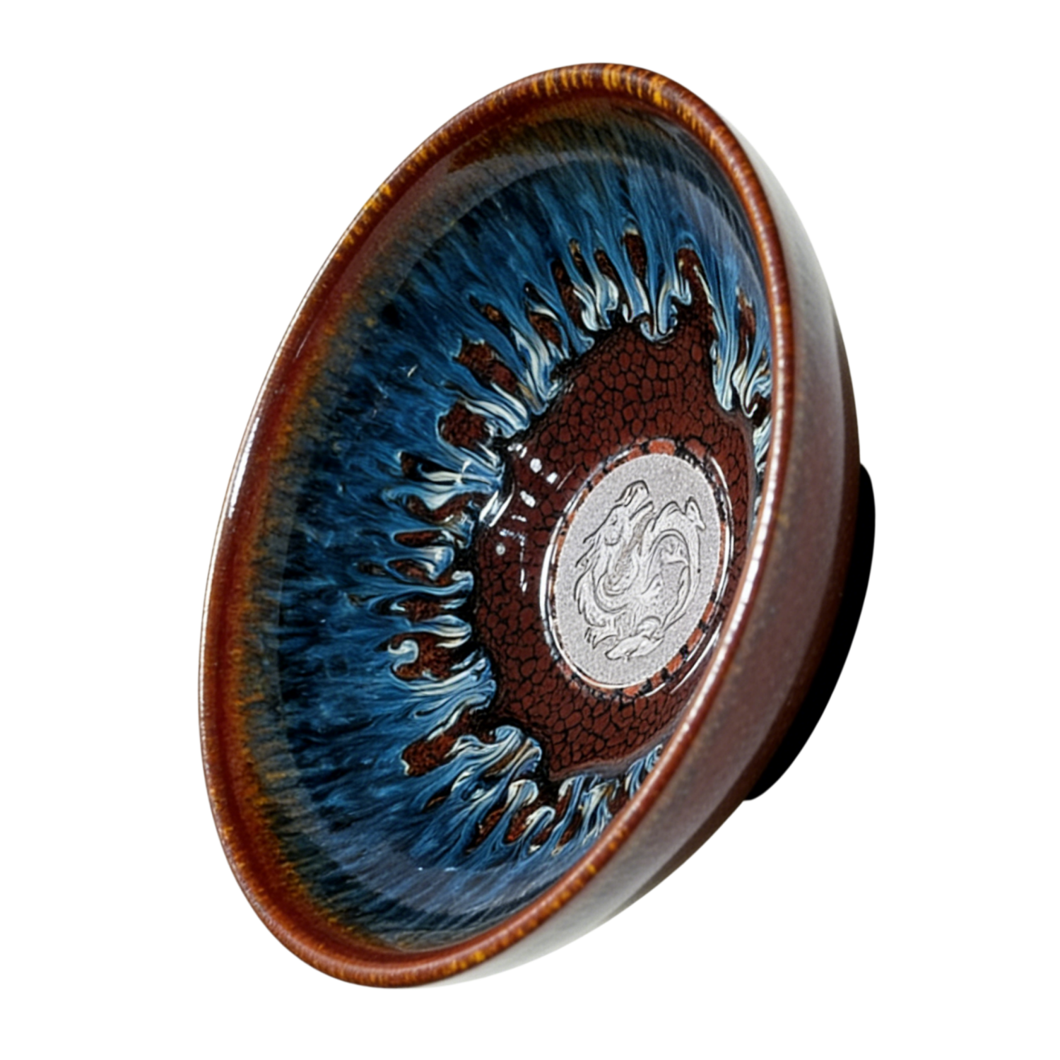 Master Craft Blue Ocean Bowl Master Tea Cup