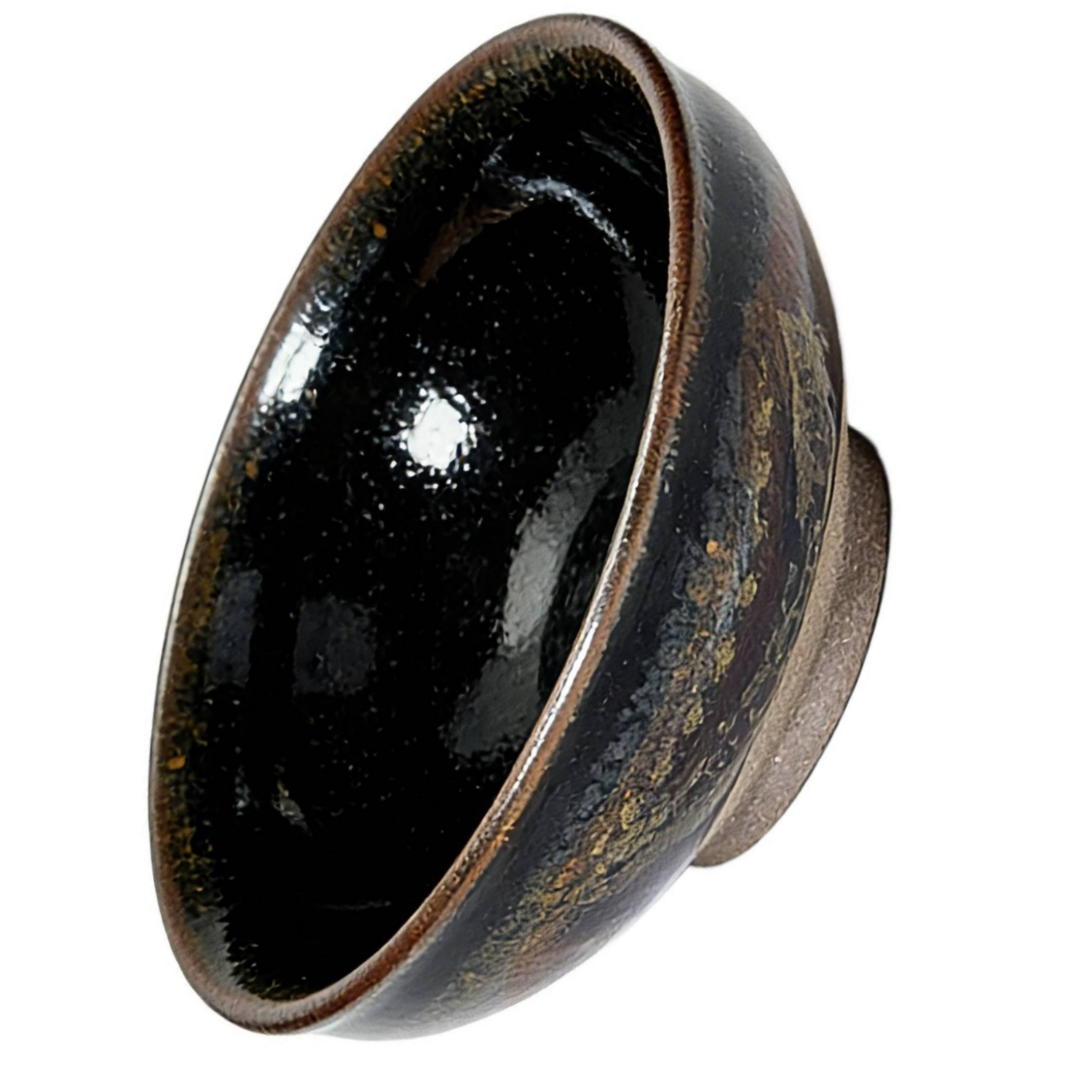 Black Gold Wood-Fired Iron Body Jian Ware Tea Cup