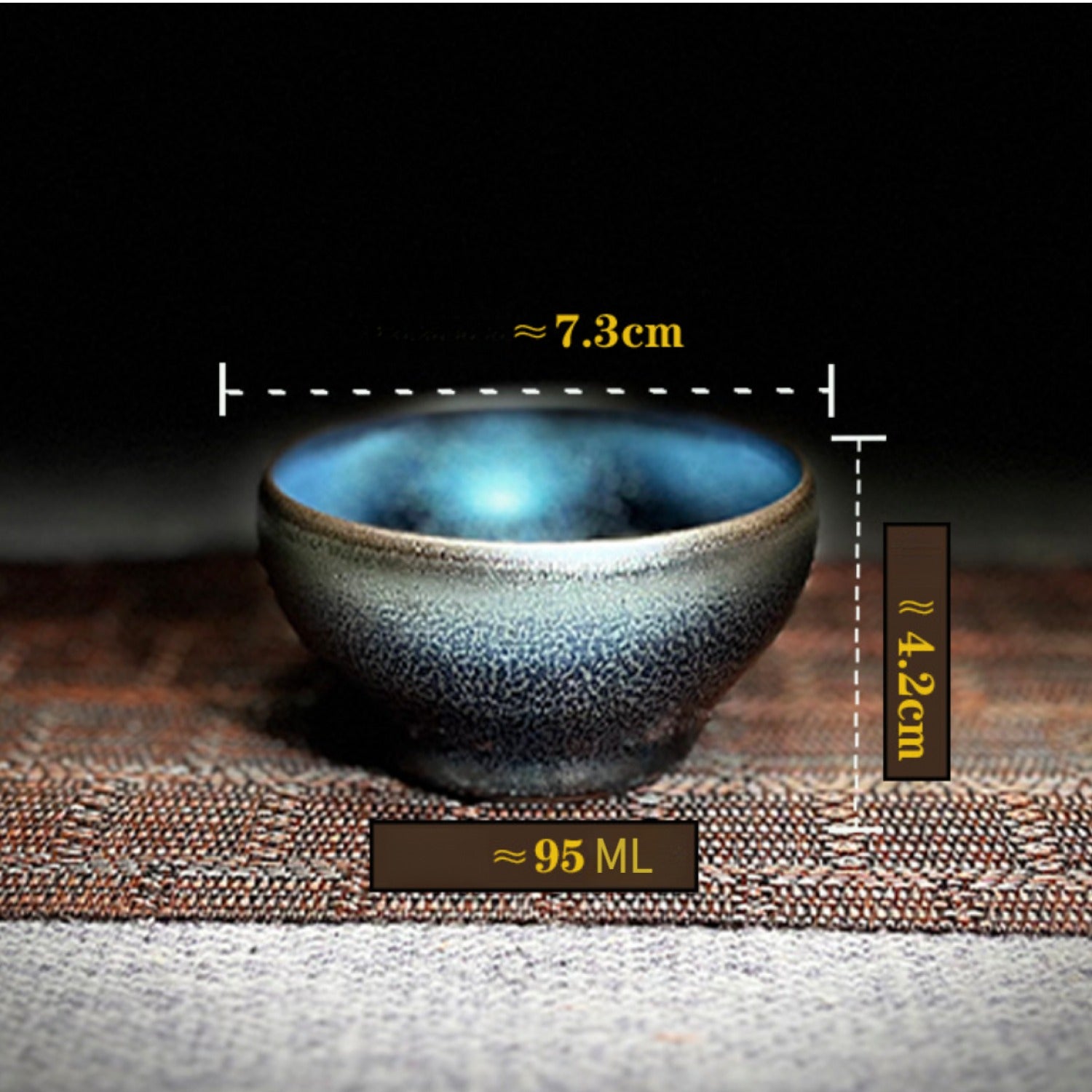 Orchid Cup Jian Zhan Gongfu Master Tea Cup