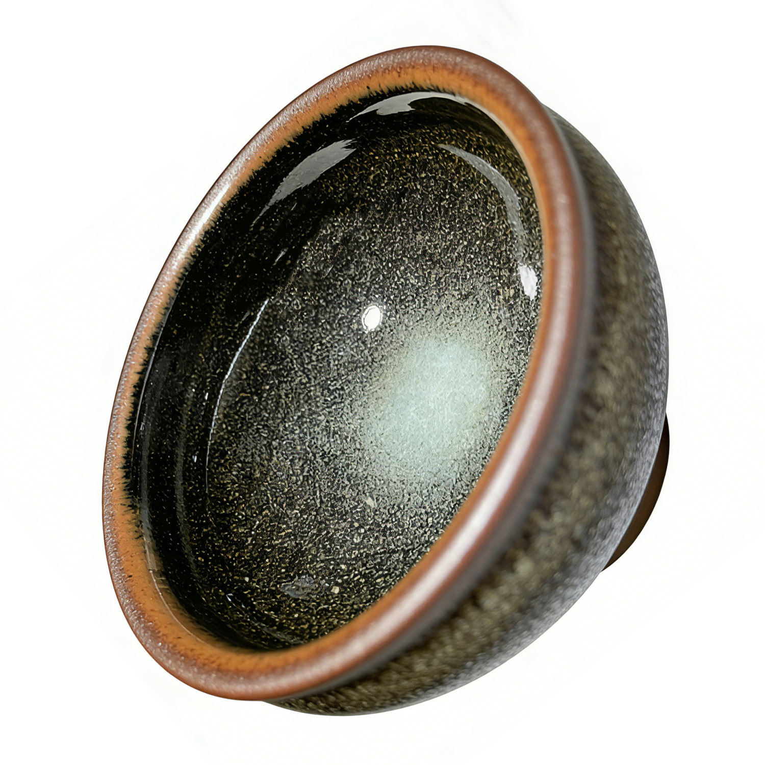 Dragon Kiln Wood-Fired Iron Body Master Tea Cup