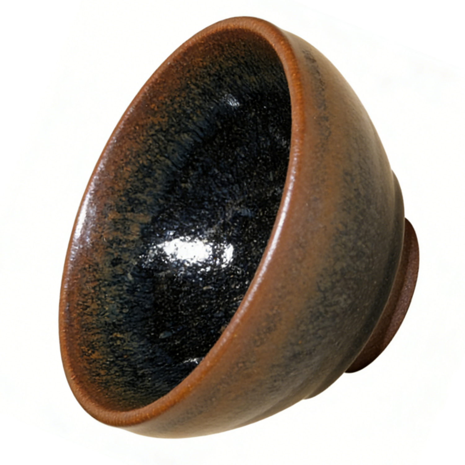 Real Wood-Fired Jian Ware Iron Body Tea Cup