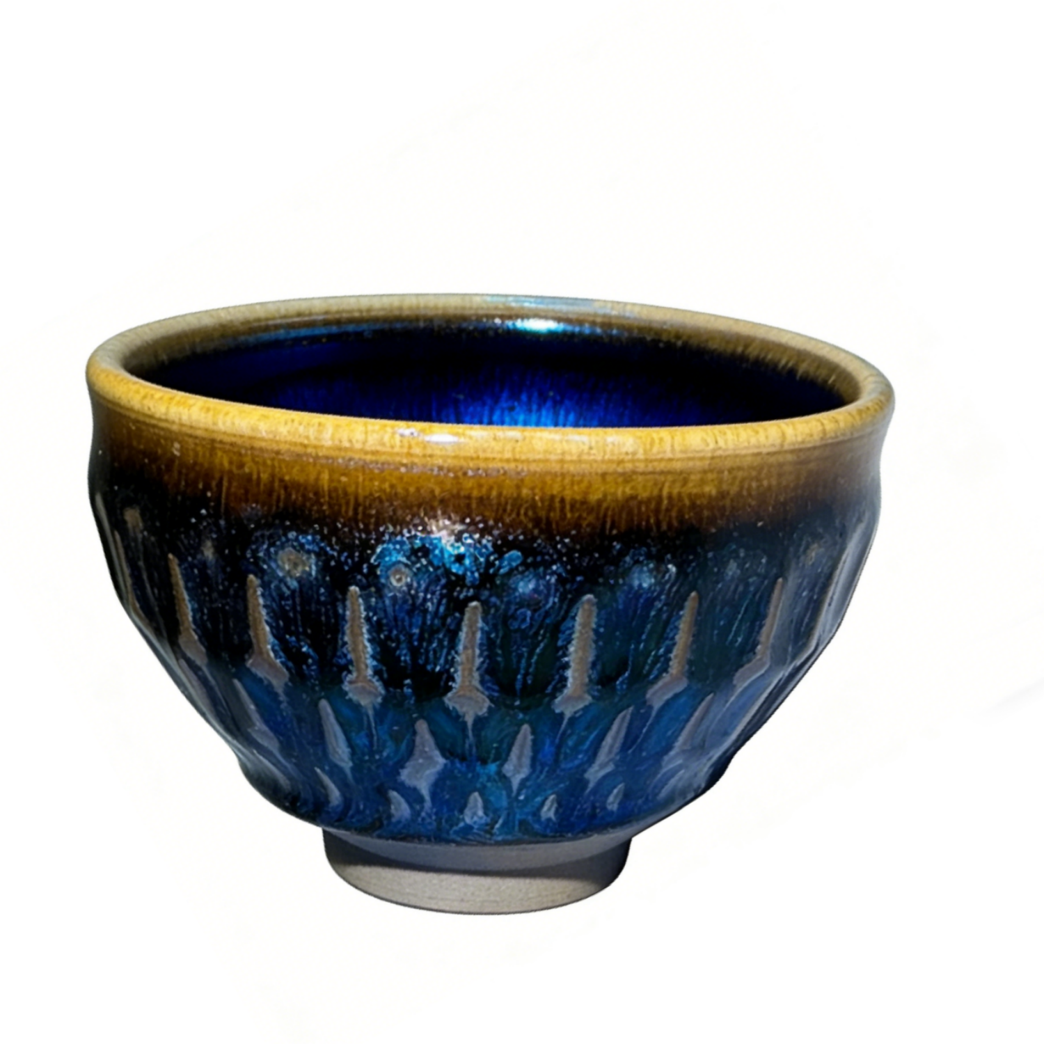 Handmade Carved General Jian Ware Wood Fired Master Cup