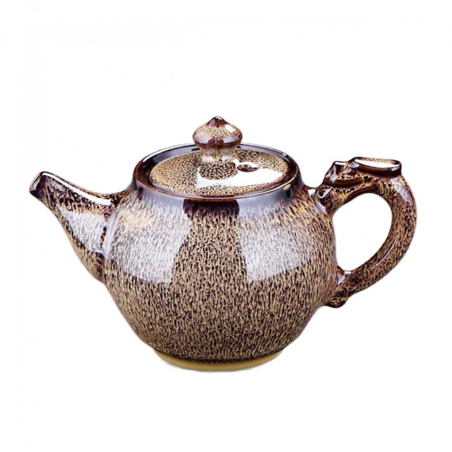 Eggplant Purple Beauty Kiln Change Ceramic Teapot
