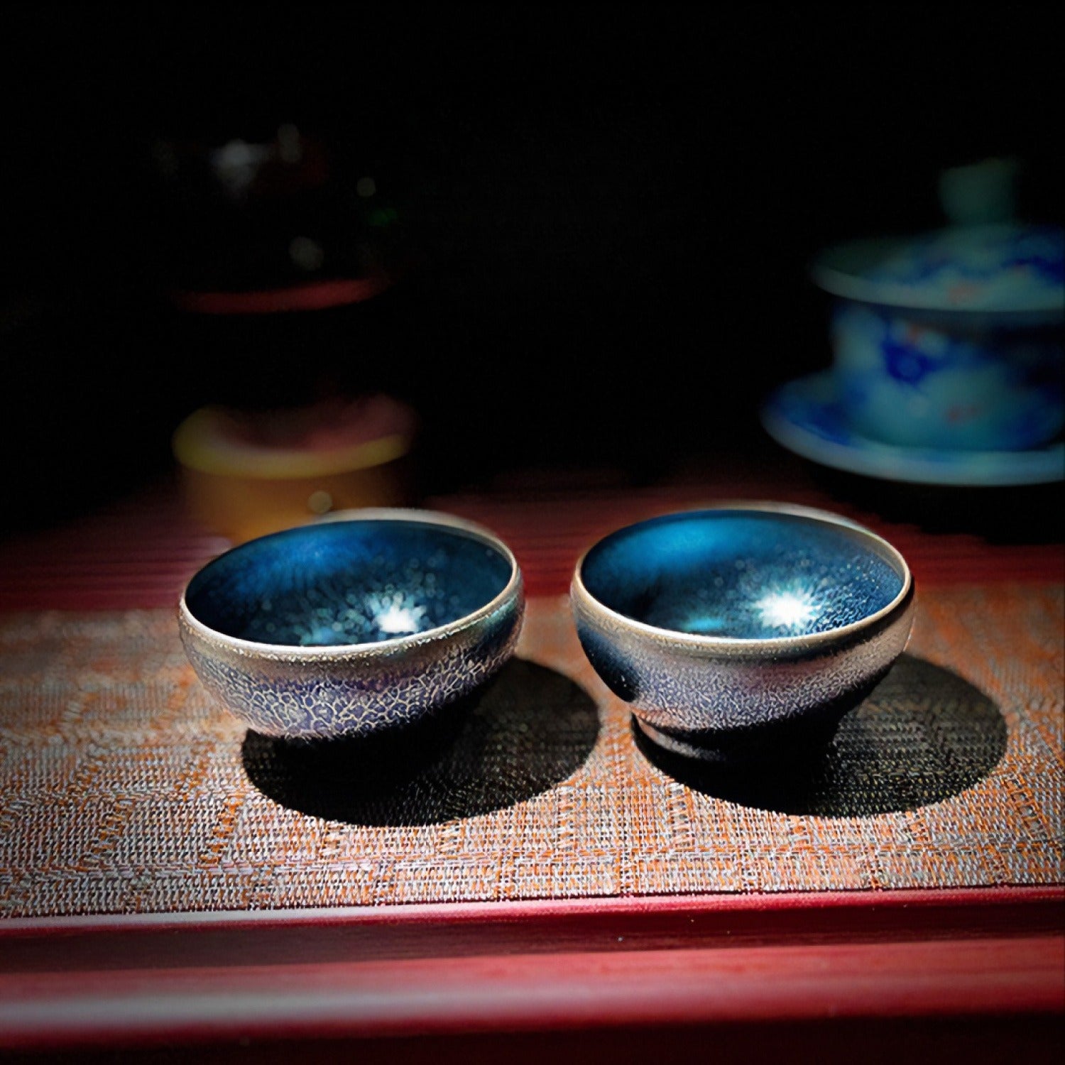 Handmade Oil Drop Jian Ware Gongfu Master Tea Cup
