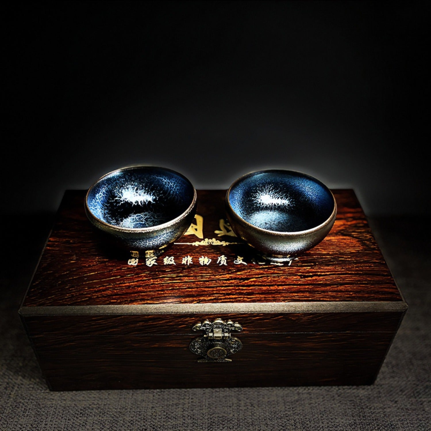 Handmade Oil Drop Jian Ware Gongfu Master Tea Cup