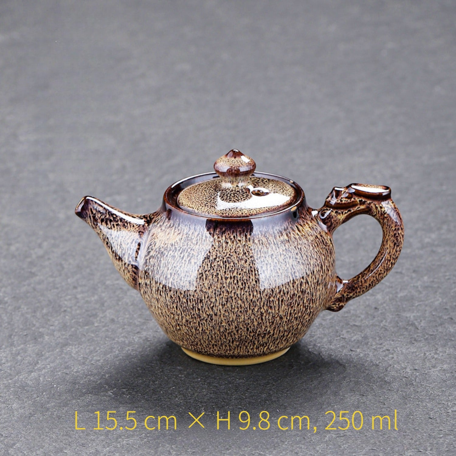 Eggplant Purple Beauty Kiln Change Ceramic Teapot