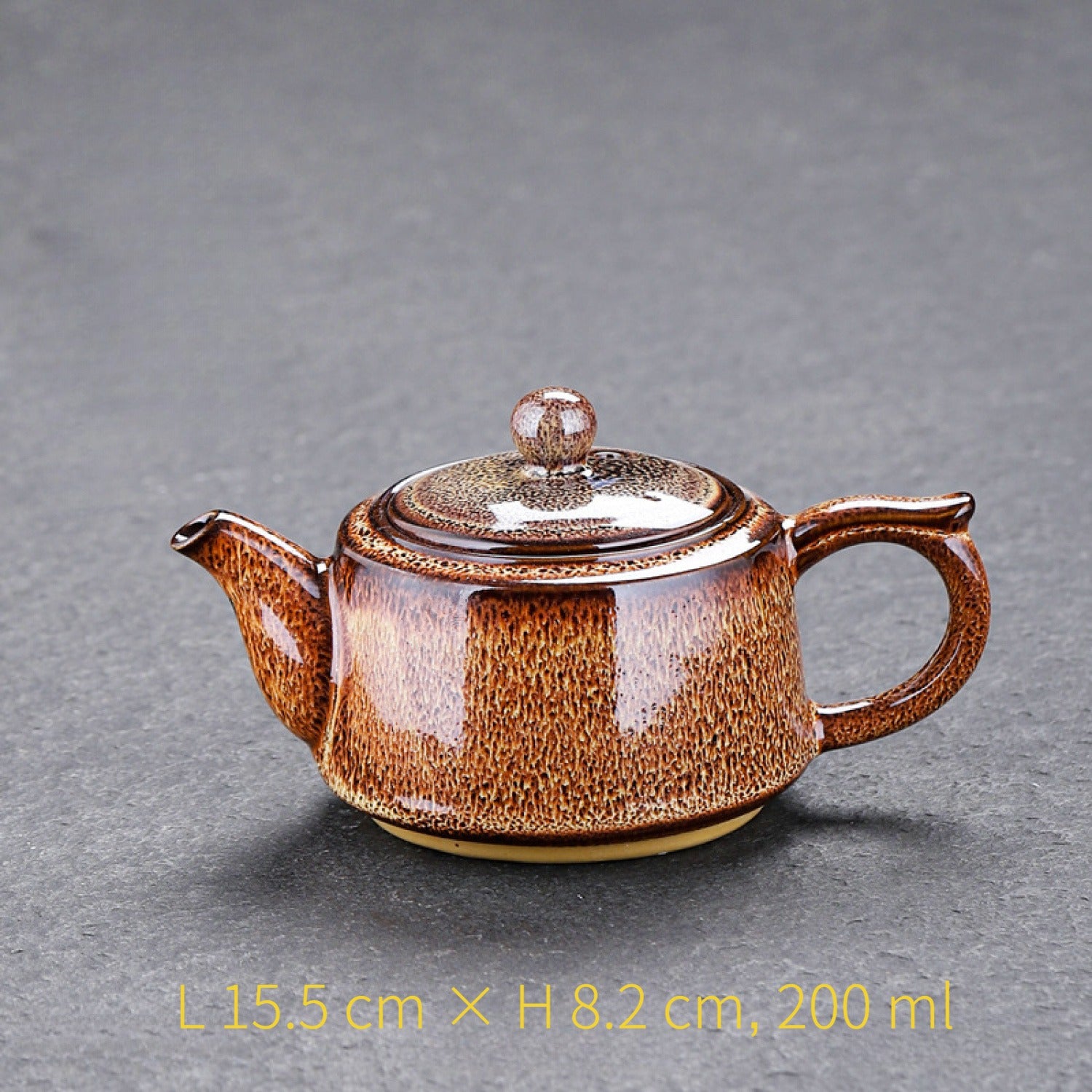 Kiln Change Ceramic Teapot Home Brewing Tea Pot