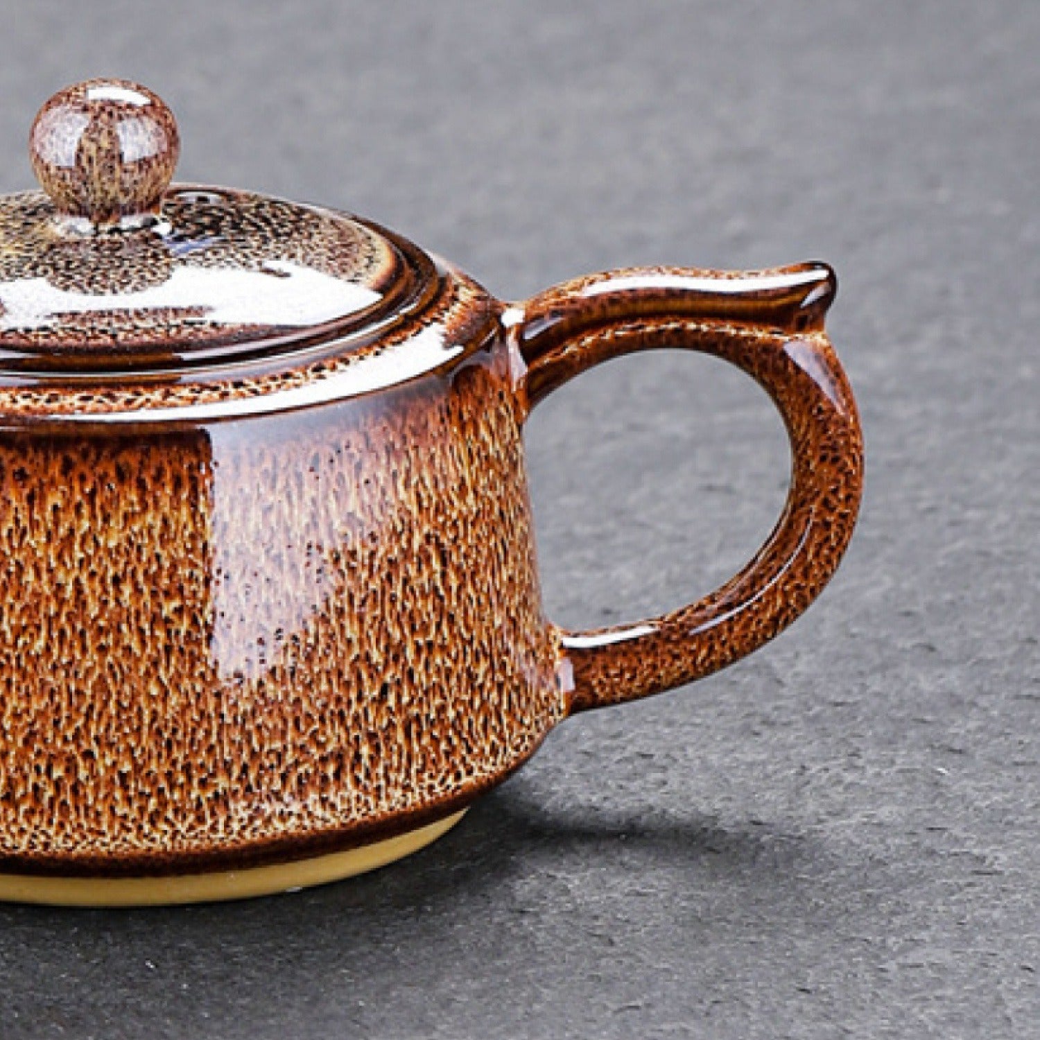 Kiln Change Ceramic Teapot Home Brewing Tea Pot
