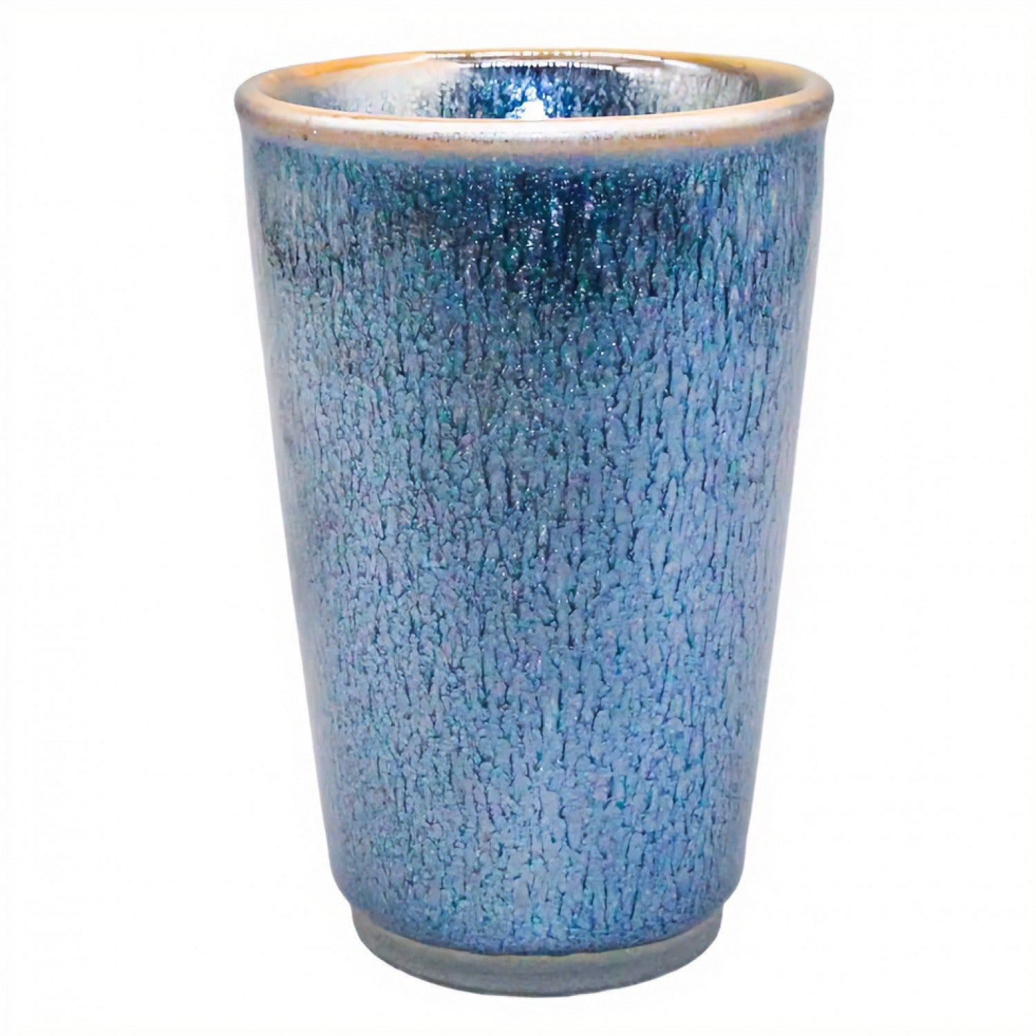 Blue Tenmoku Tea Cup Multi-Use Cup 380ml