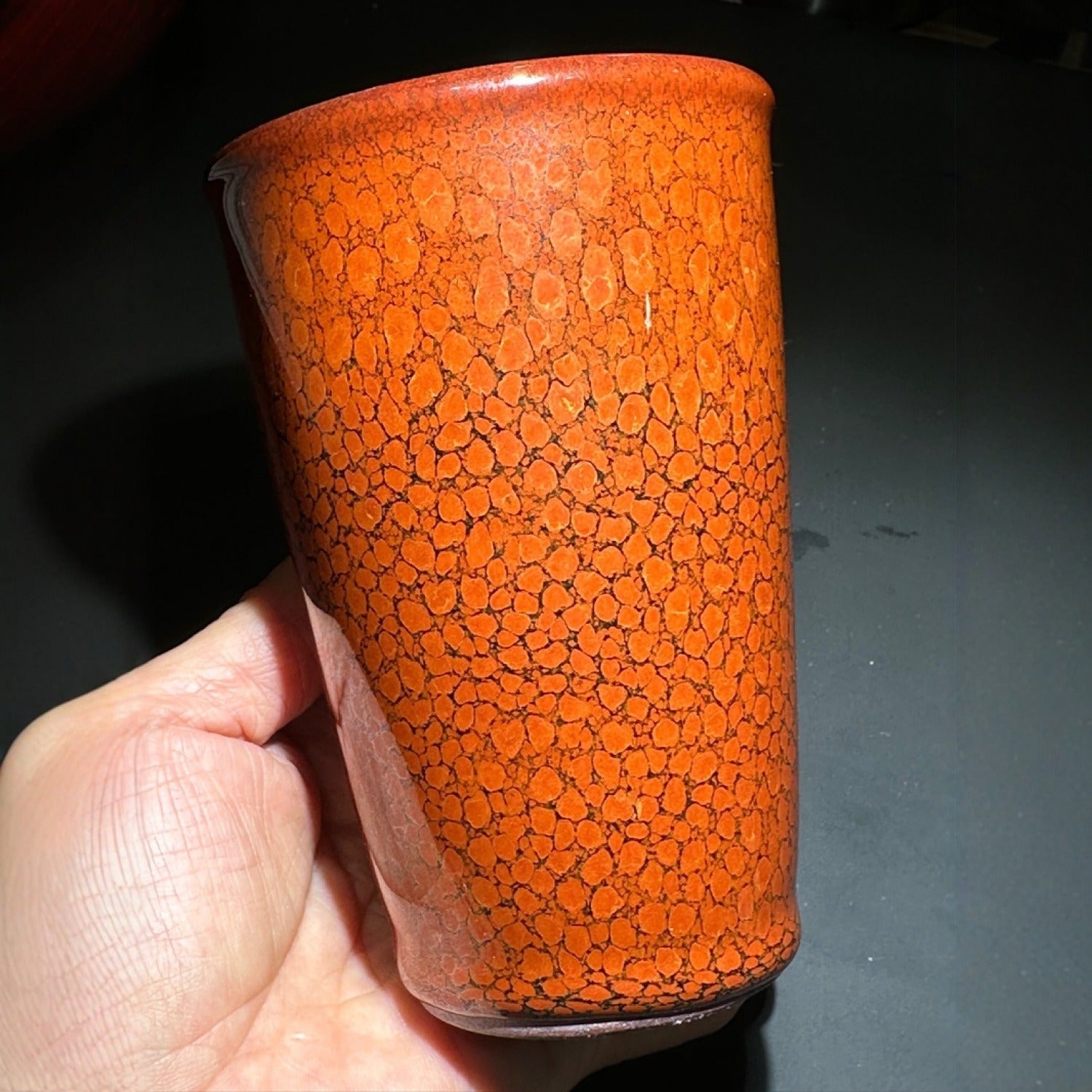 Red Partridge Tenmoku Tea Beer Cup 250ml
