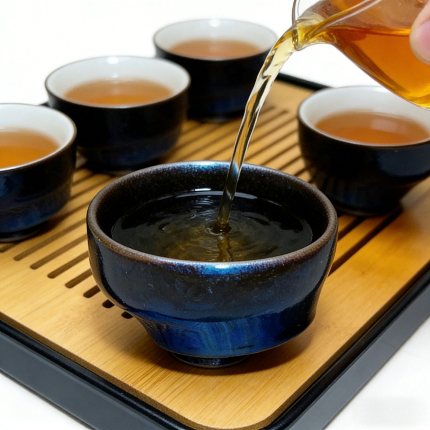 Handmade Twisted Jian Ware Wood Fired Master Cup