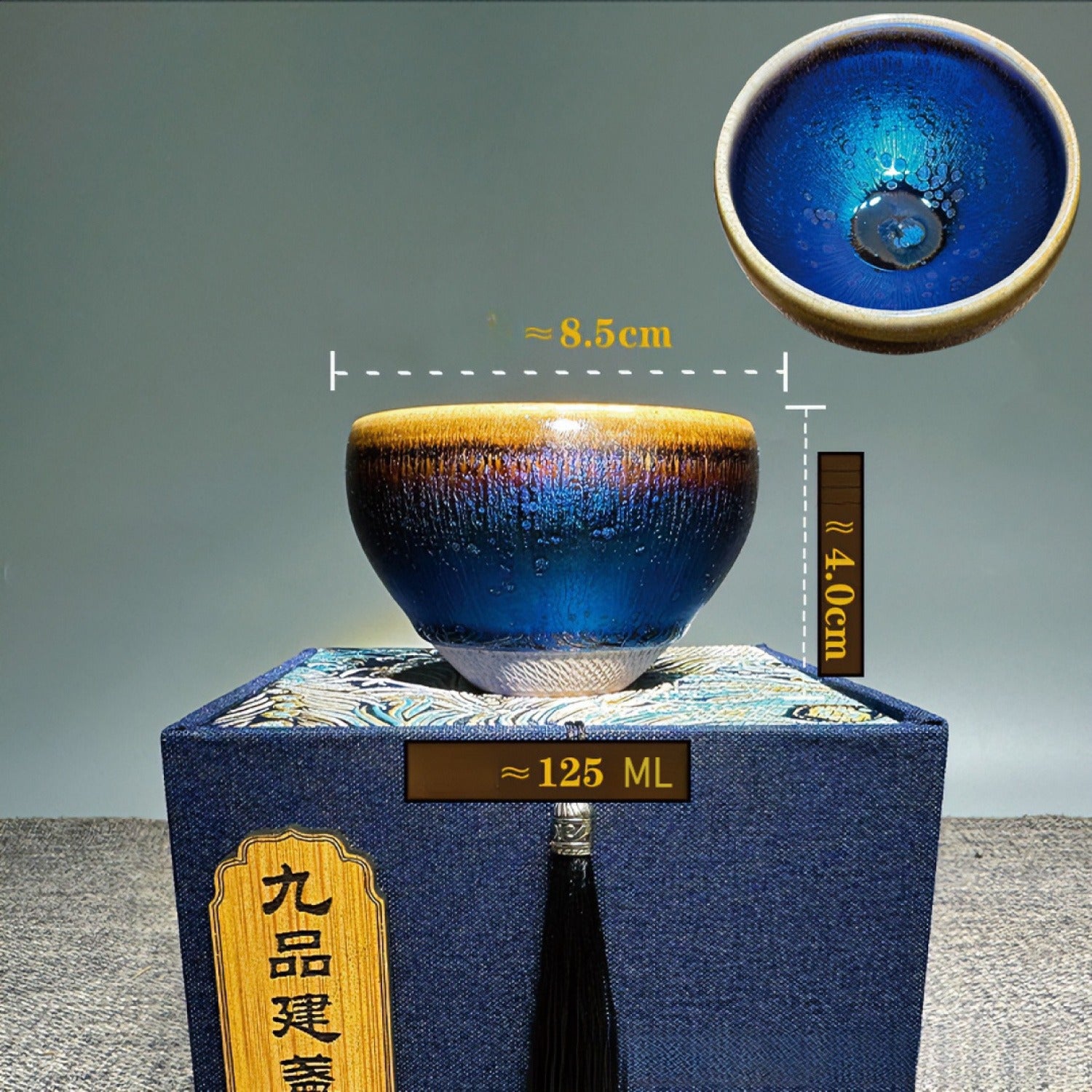 Handmade Bowl Jian Ware Wood Fired Master Cup