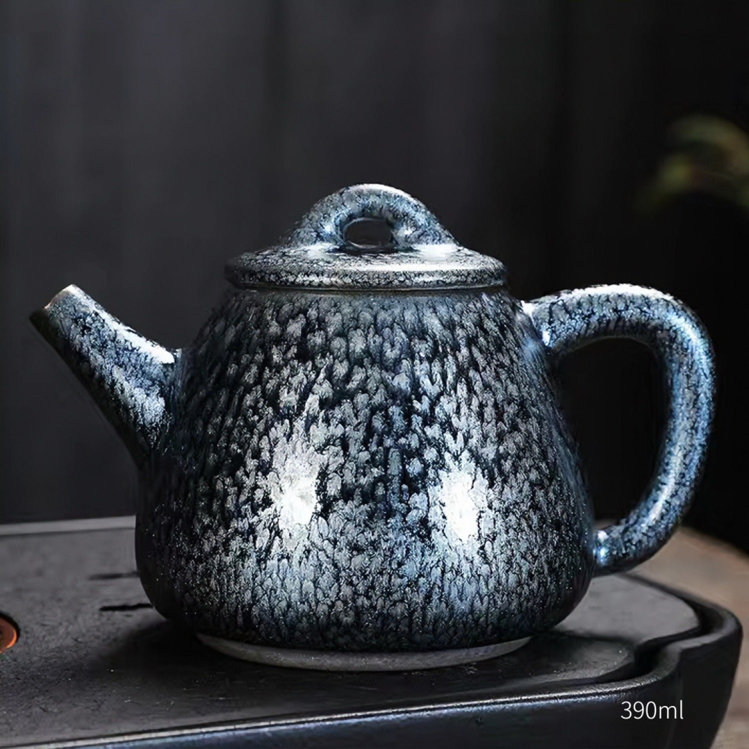 Premier Iron Tenmoku Teapot 390ml Gongfu