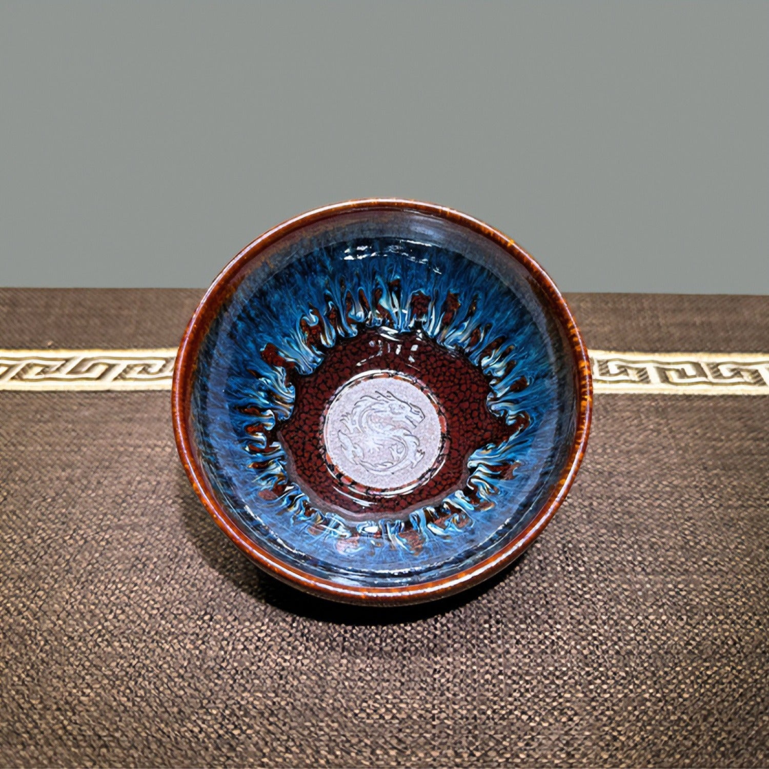 Master Craft Blue Ocean Bowl Master Tea Cup