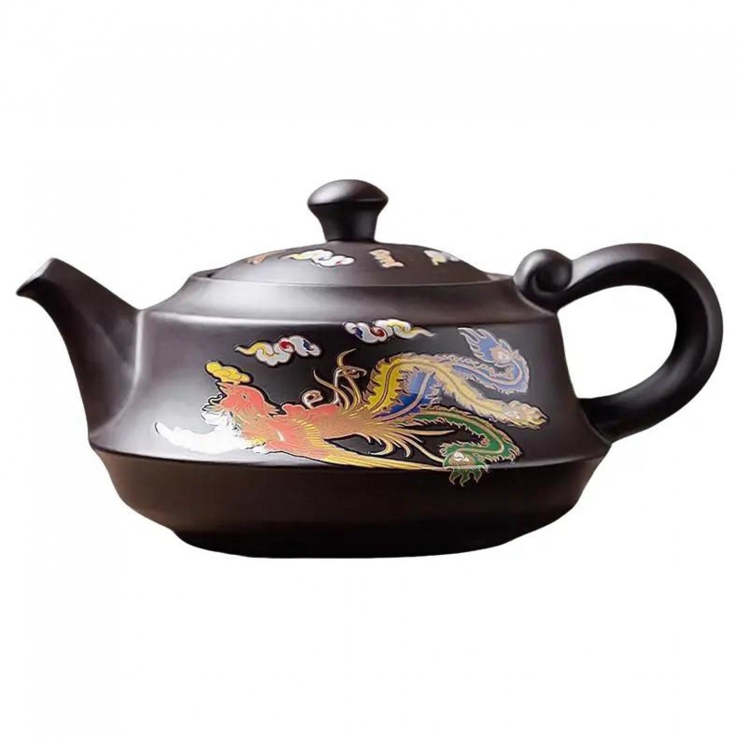 Handmade Purple Clay Hanwa Teapot 520ml Gongfu Tea