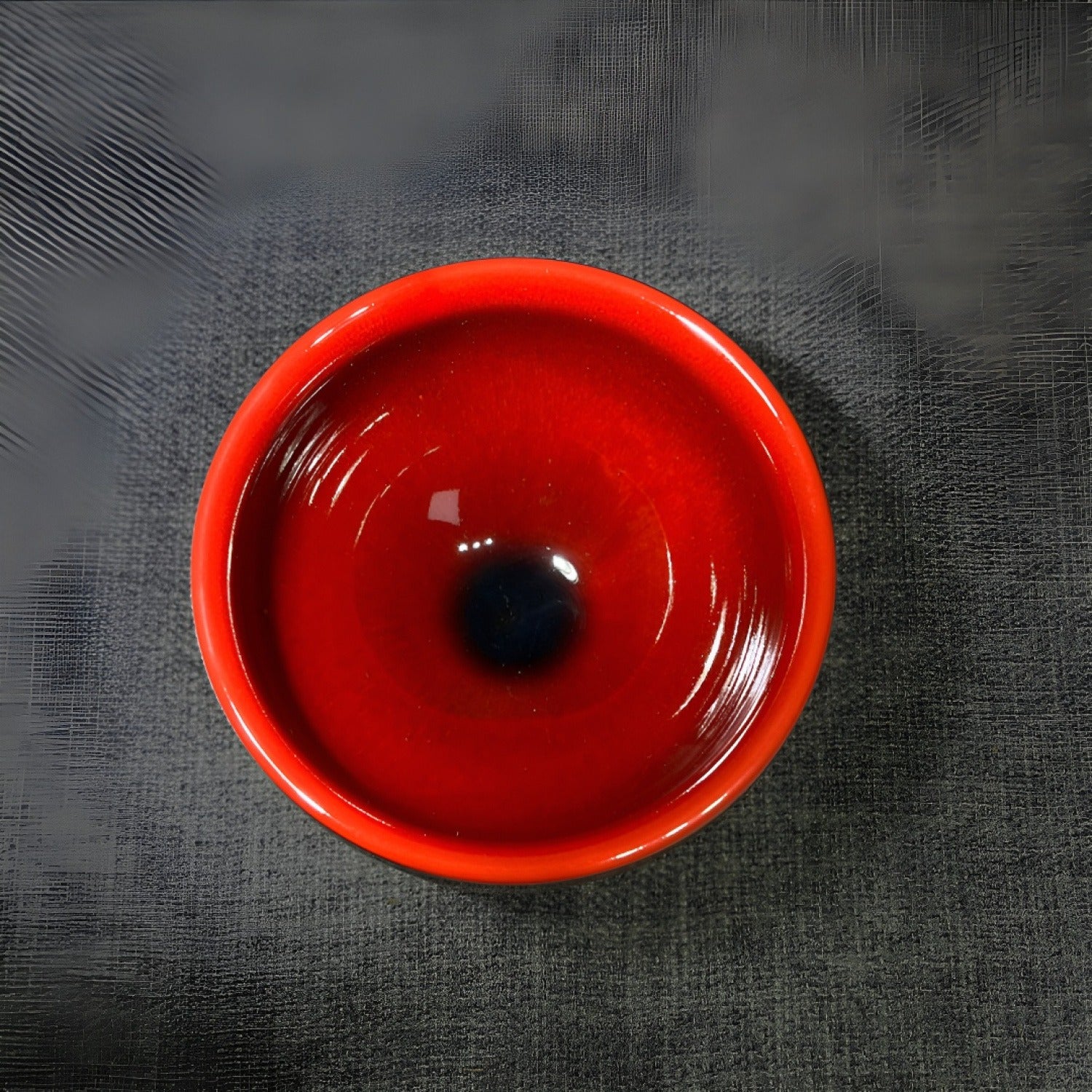 Ox Blood Red Dragon Phoenix Jian Ware Master Cup