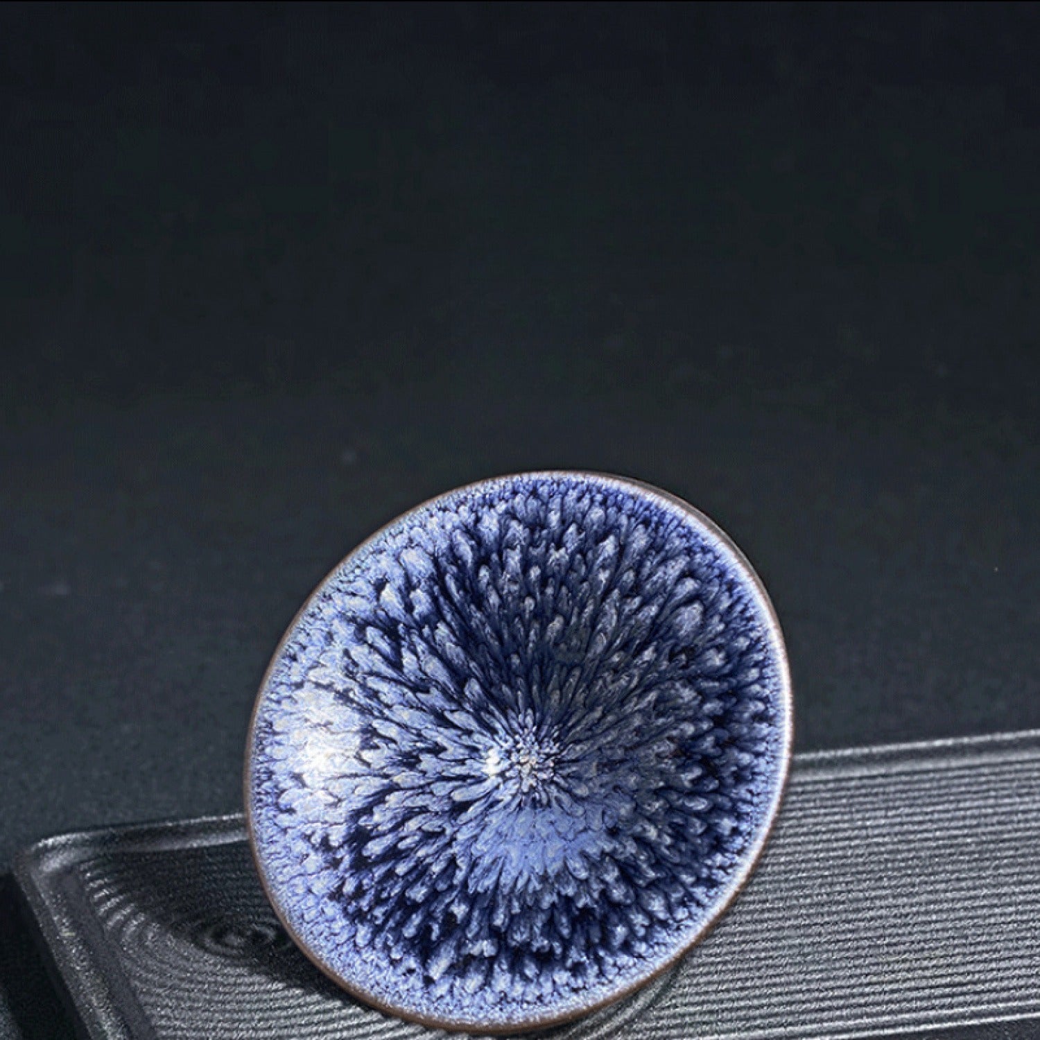 Hundred Flowers Partridge Spot Tenmoku Jian Ware Cup