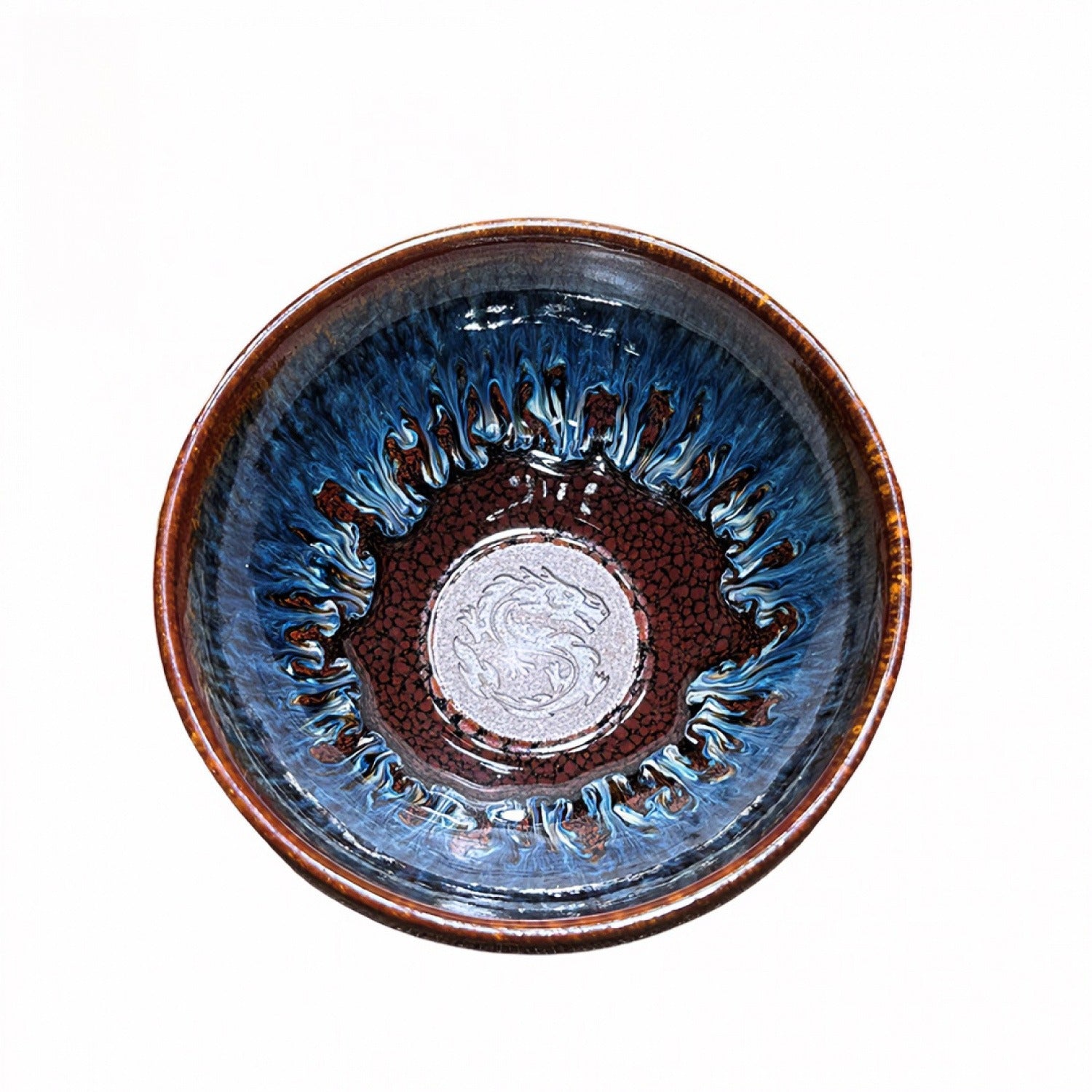 Master Craft Blue Ocean Bowl Master Tea Cup