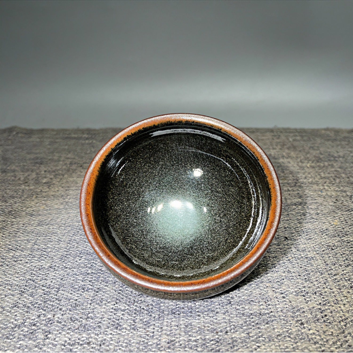 Dragon Kiln Wood-Fired Iron Body Master Tea Cup