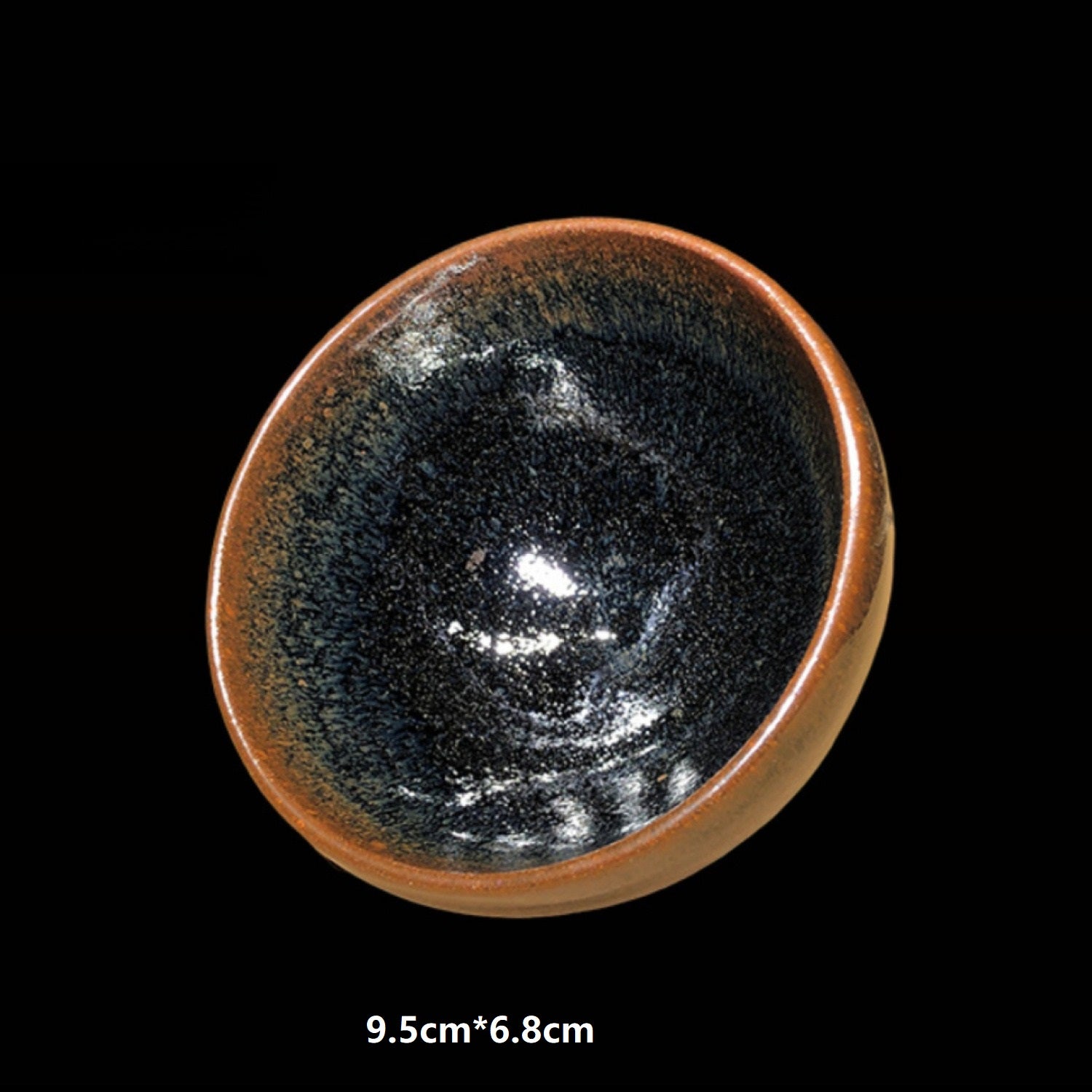 Real Wood-Fired Jian Ware Iron Body Tea Cup