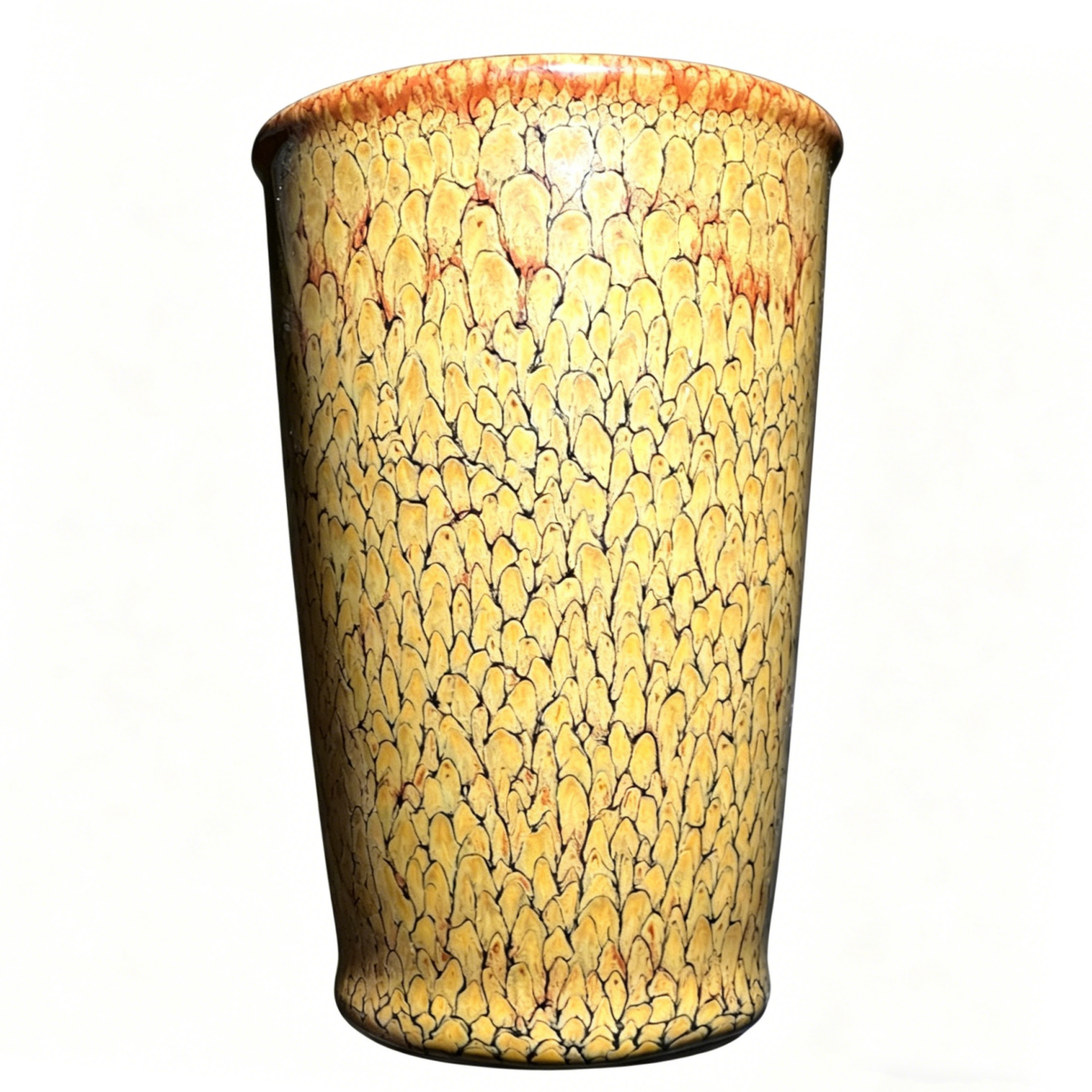 Yellow Partridge Tenmoku Tea Beer Cup 250ml