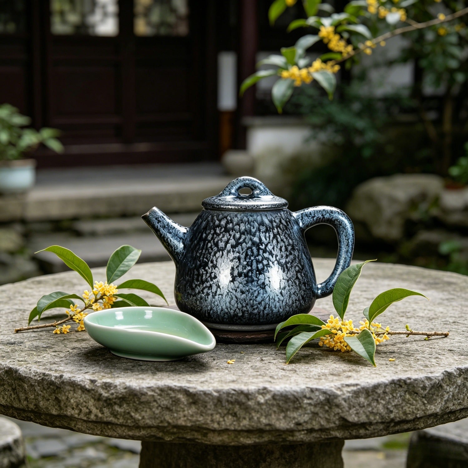 Premier Iron Tenmoku Teapot 390ml Gongfu
