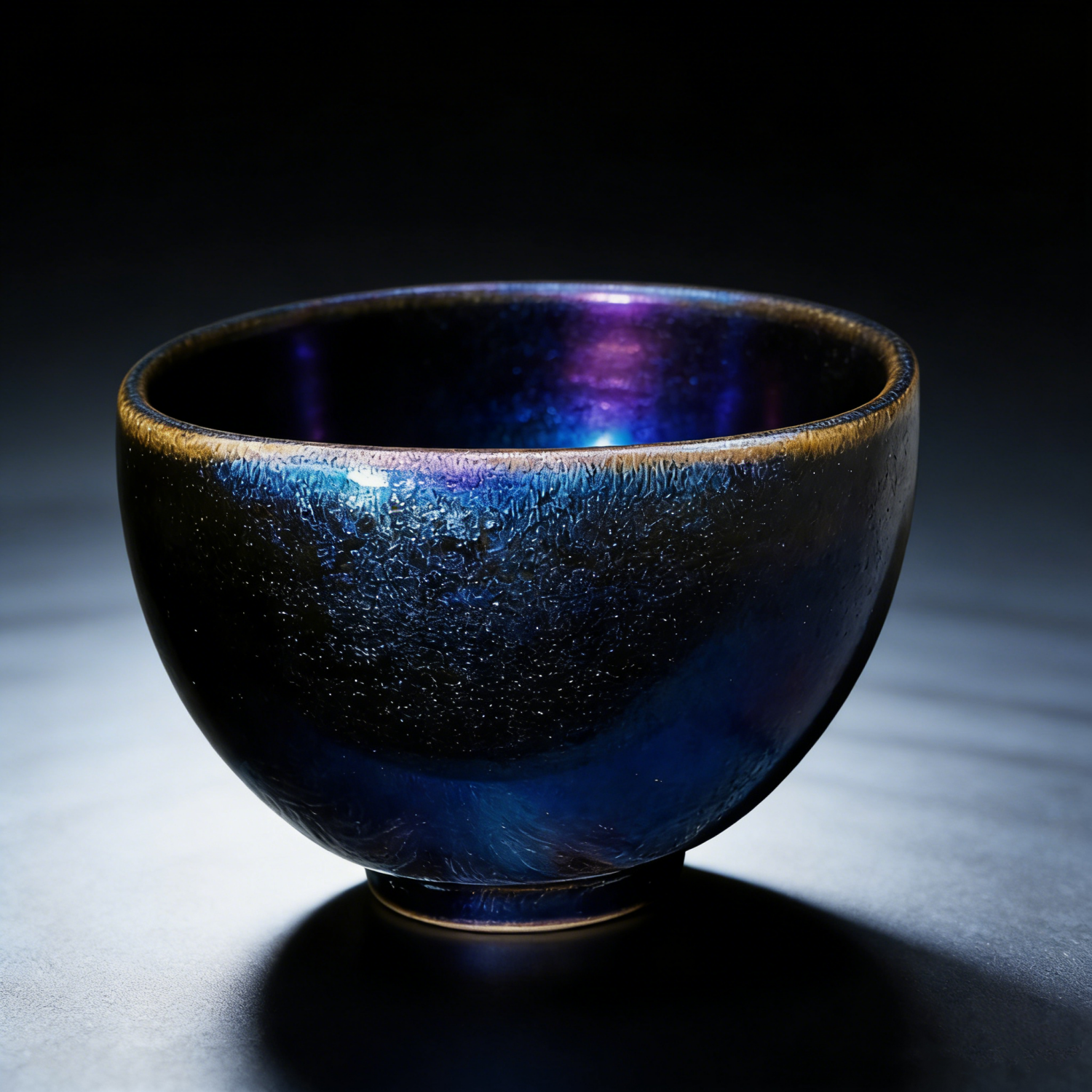 Handmade Square Jian Ware Wood Fired Master Cup