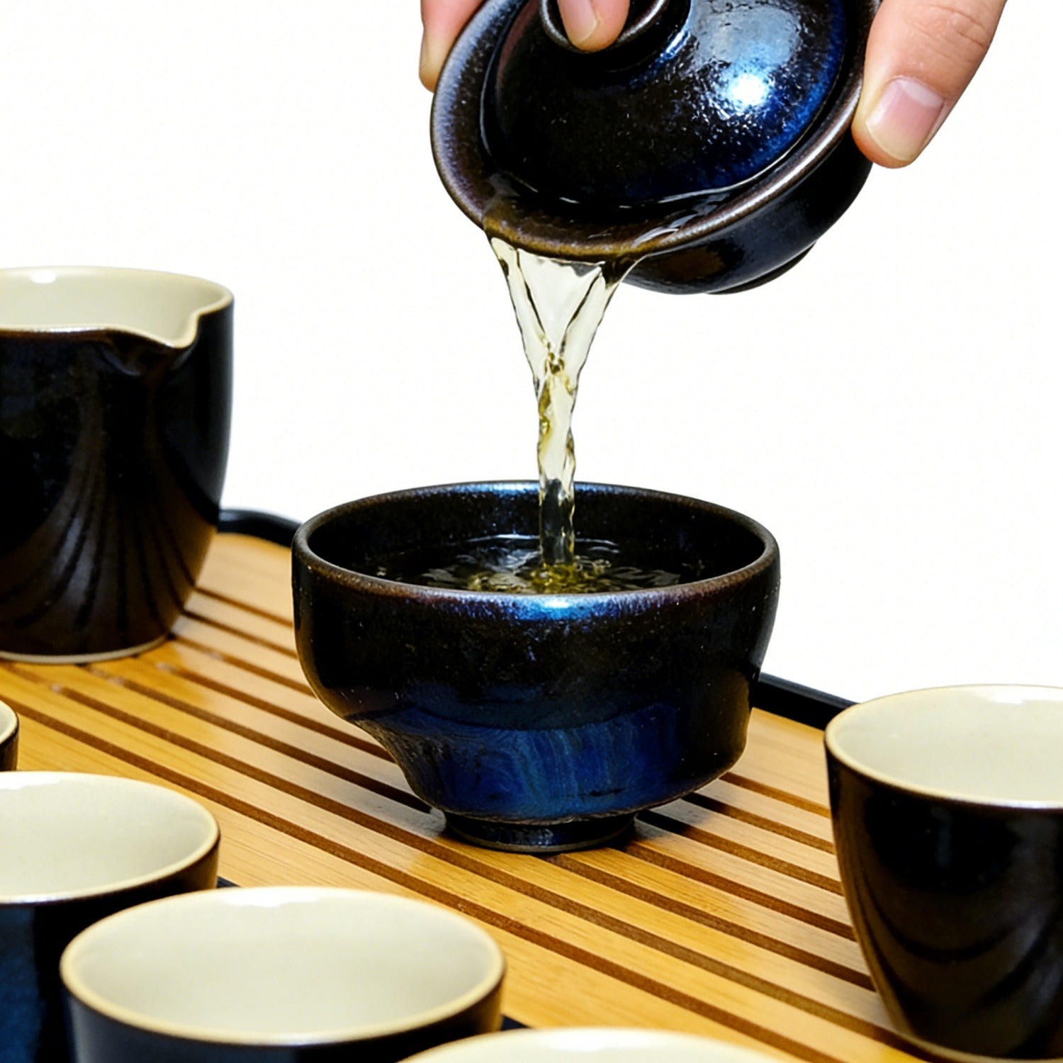 Handmade Twisted Jian Ware Wood Fired Master Cup
