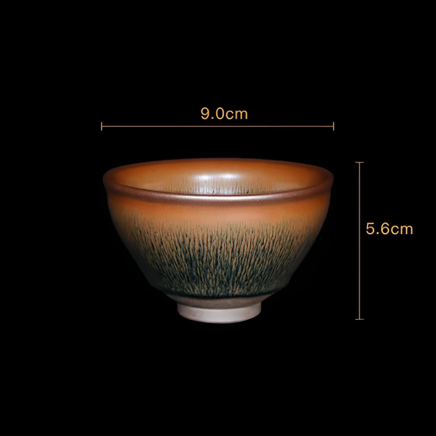 Handmade Golden Hare Fur Jian Ware Master Cup