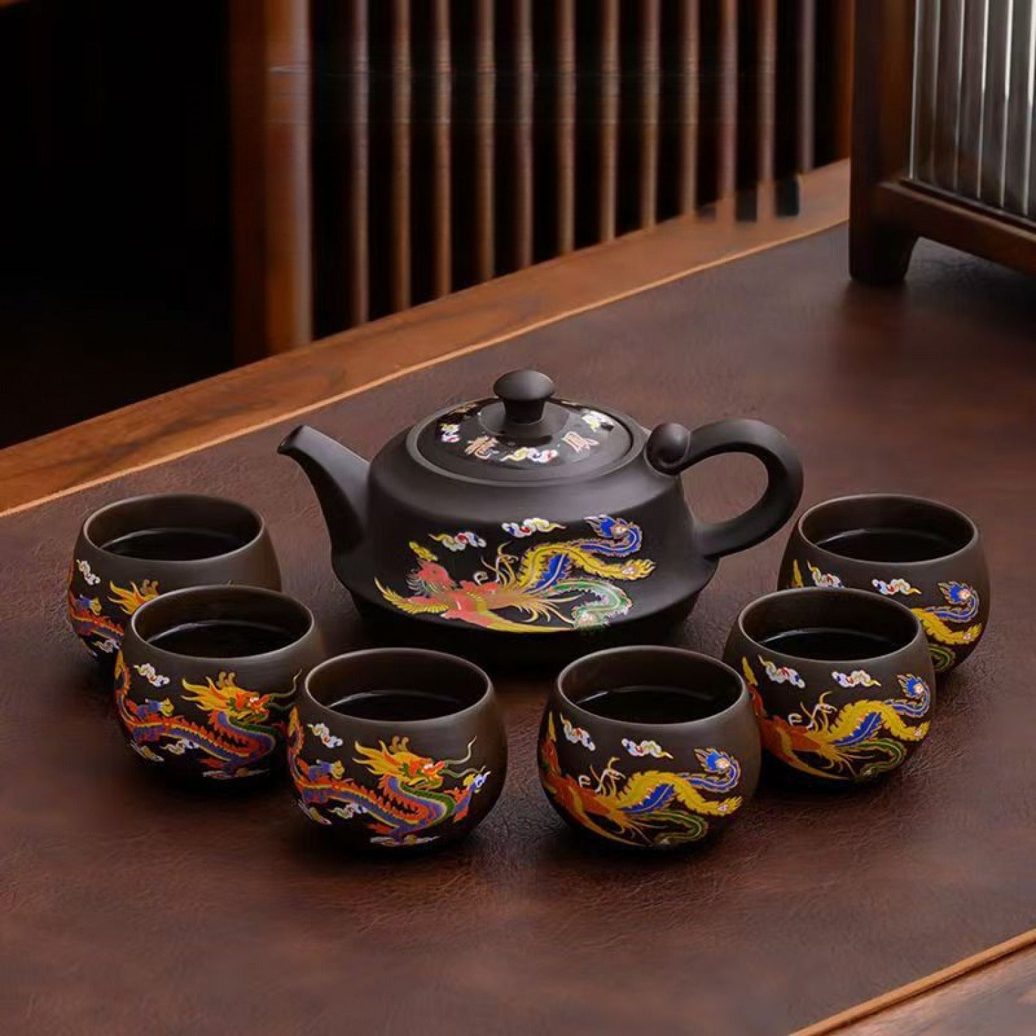Handmade Purple Clay Hanwa Teapot 520ml Gongfu Tea
