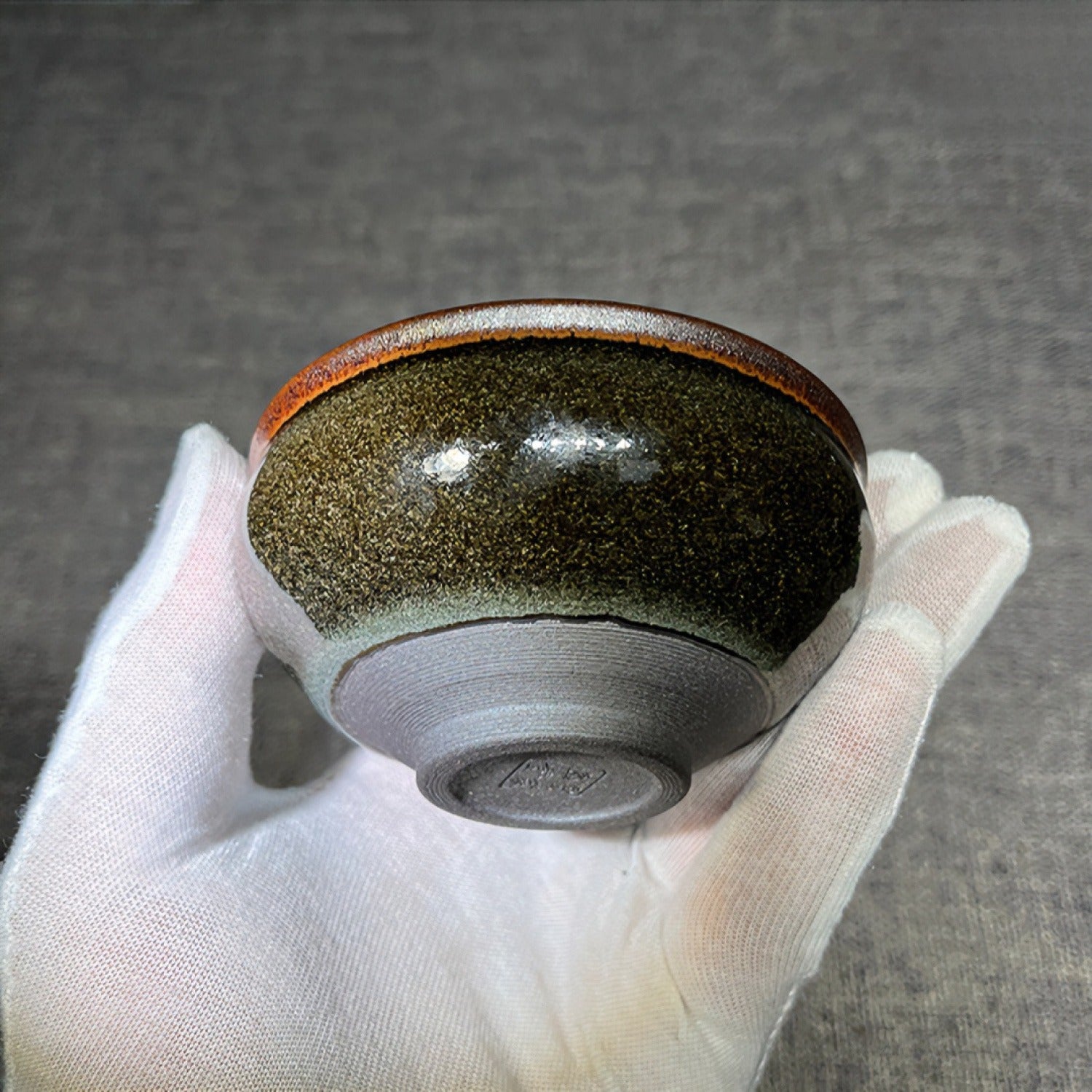 Dragon Kiln Wood-Fired Iron Body Master Tea Cup