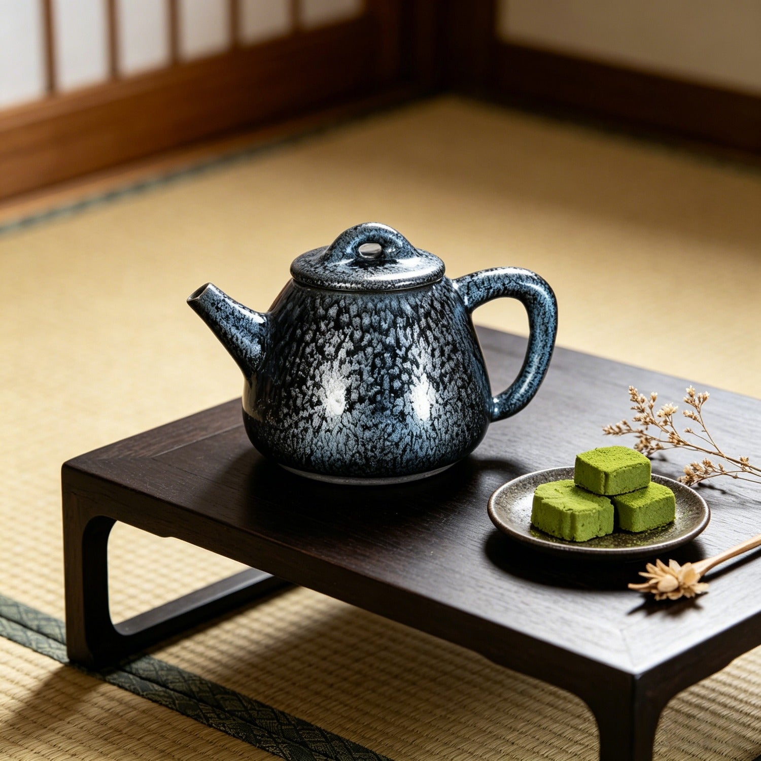 Premier Iron Tenmoku Teapot 390ml Gongfu