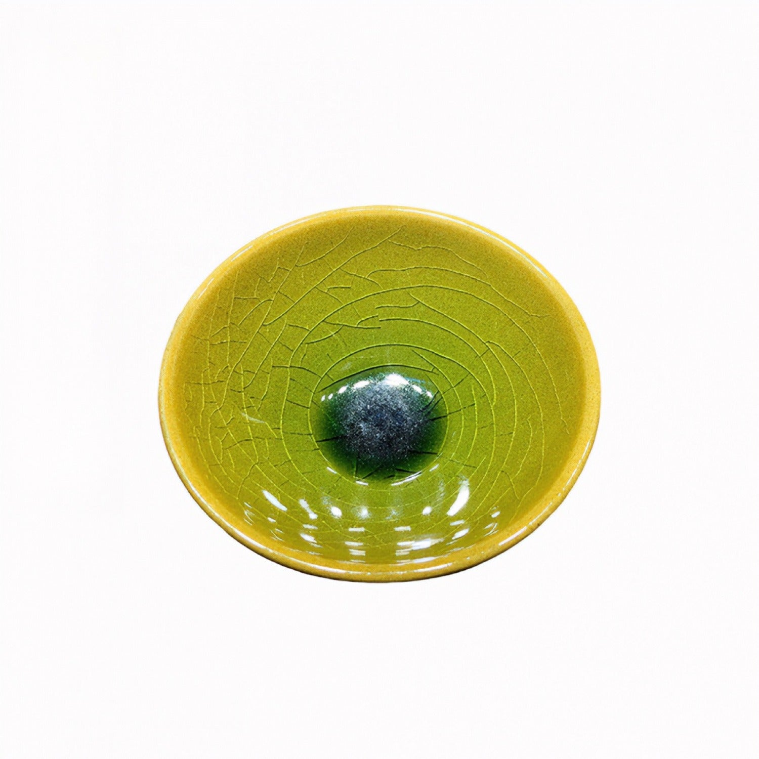 Handmade Tea Dust Ice Crackle Jian Ware Master Cup
