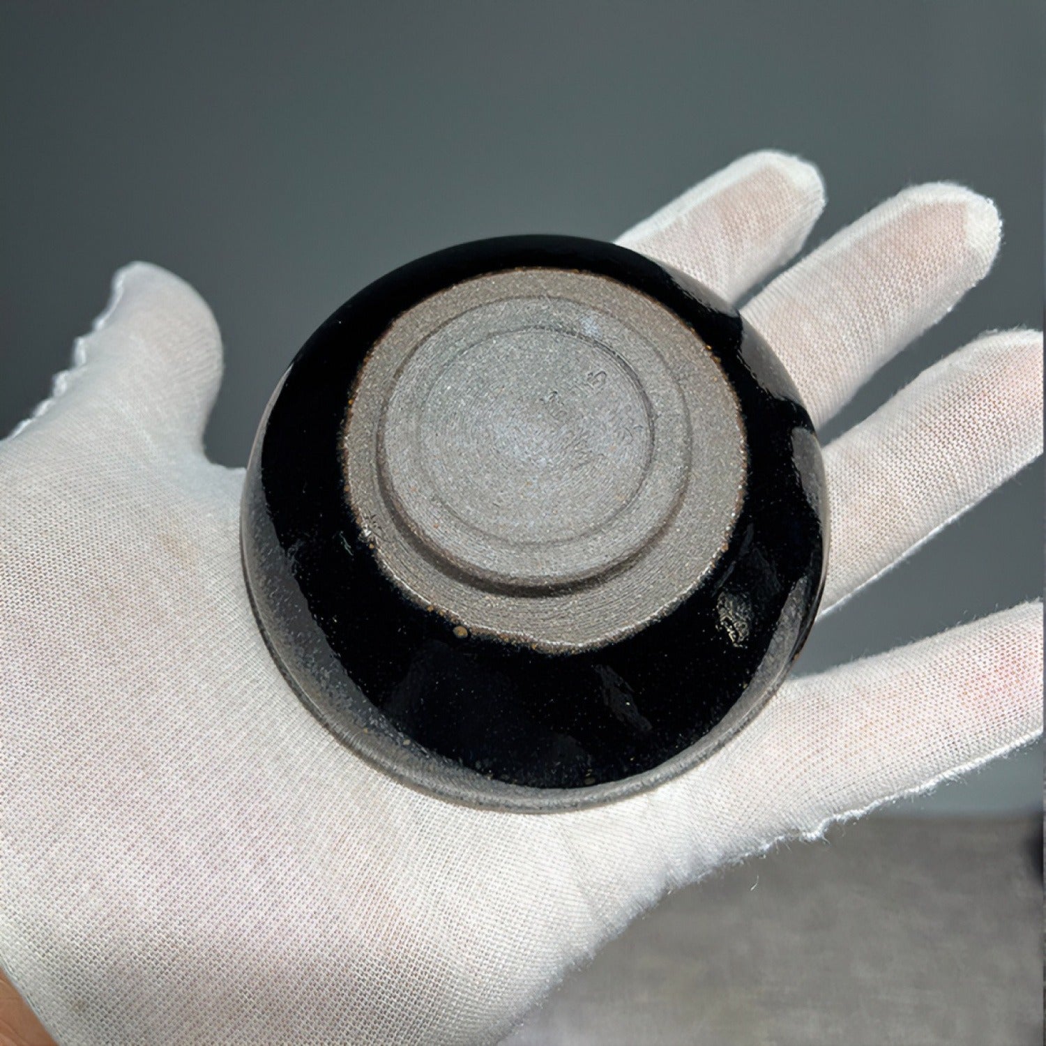Black Gold Wood-Fired Iron Body Jian Ware Tea Cup