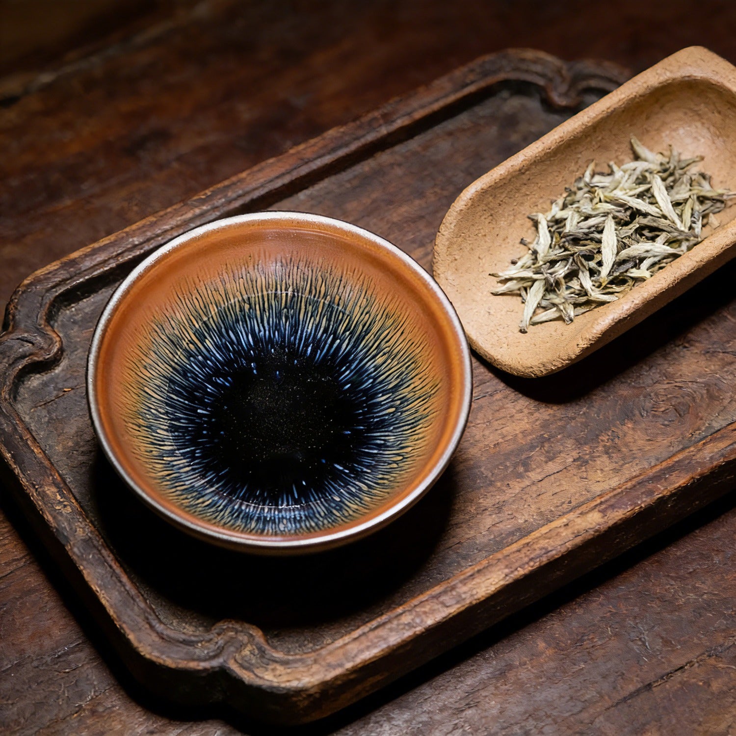 Handmade Golden Hare Fur Jian Ware Master Cup