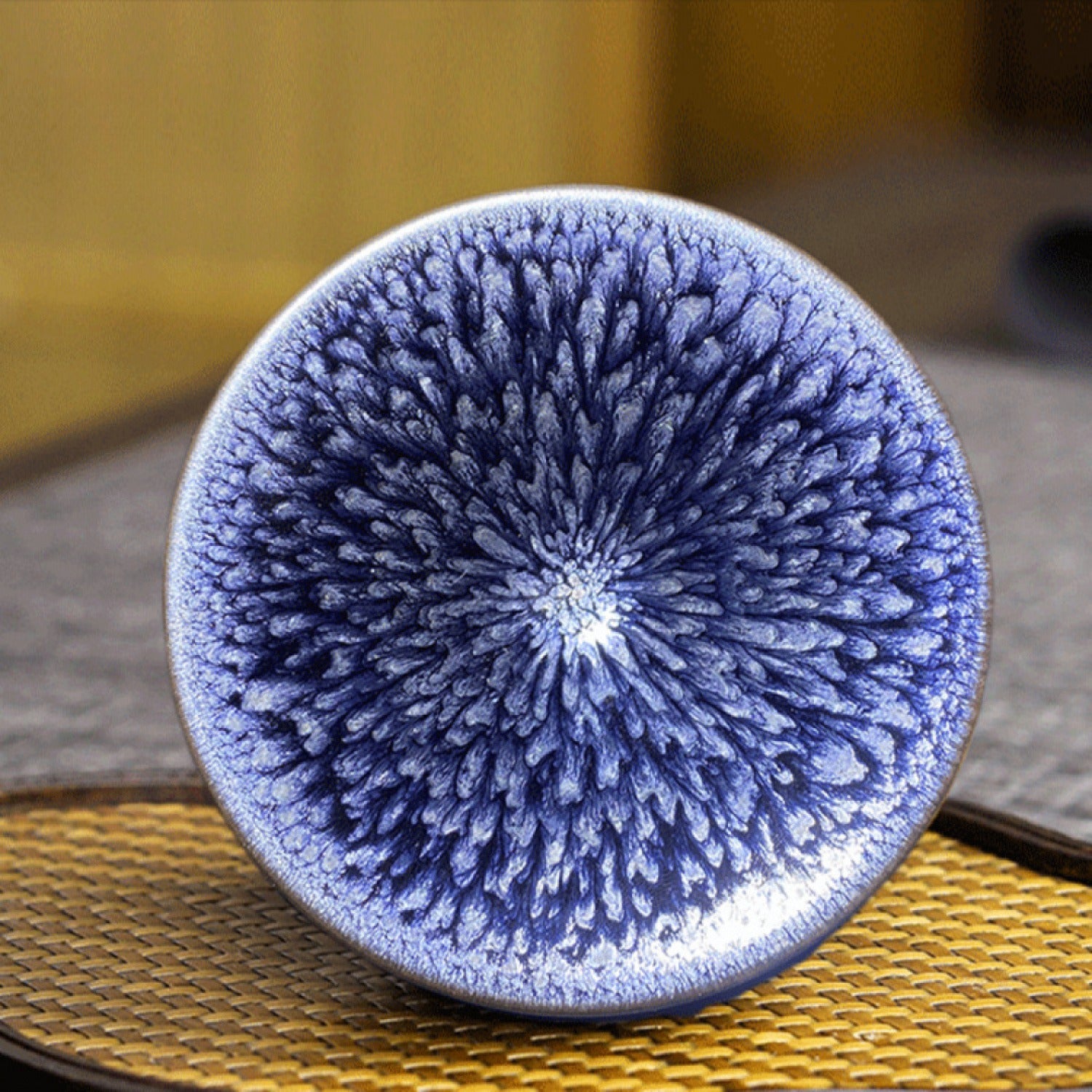 Hundred Flowers Partridge Spot Tenmoku Jian Ware Cup