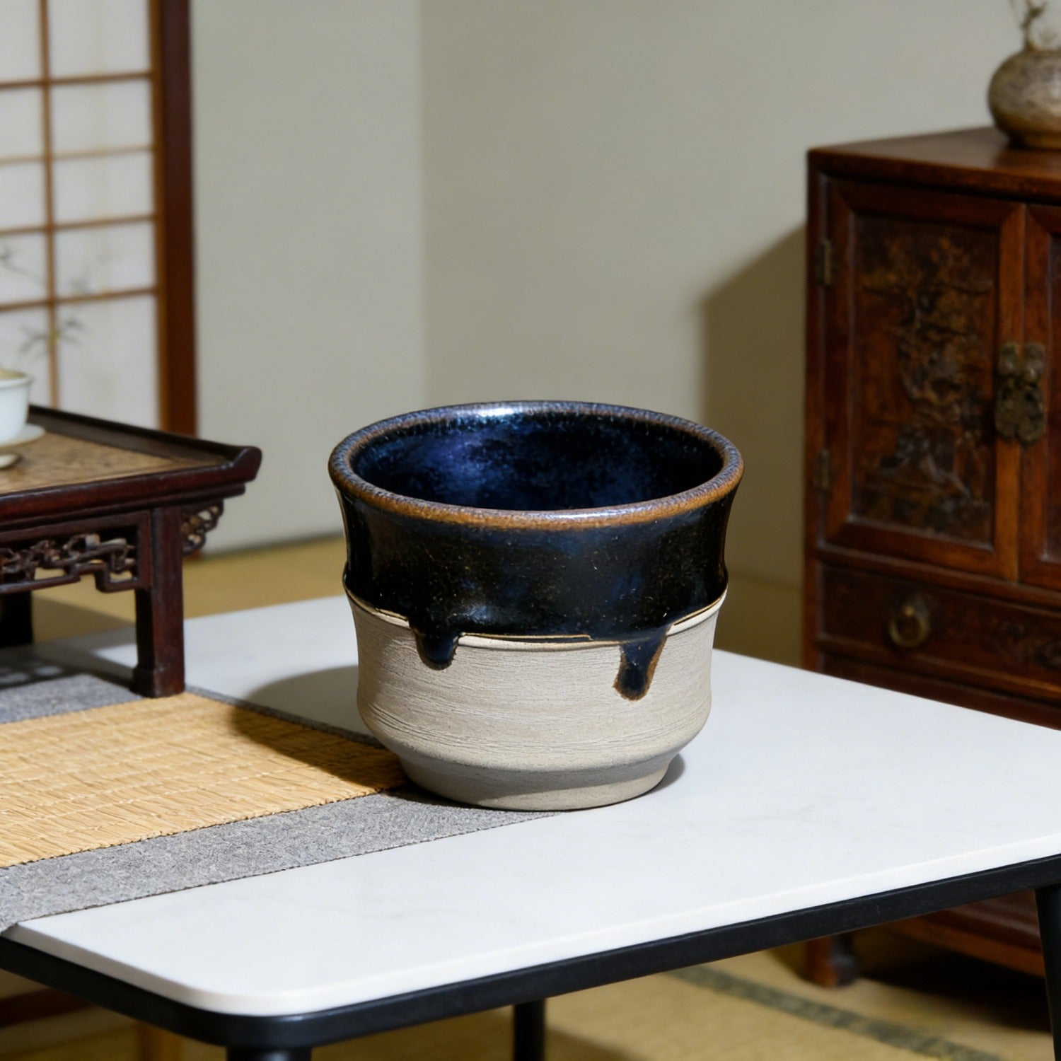 Handmade Bamboo Jian Ware Wood Fired Master Cup