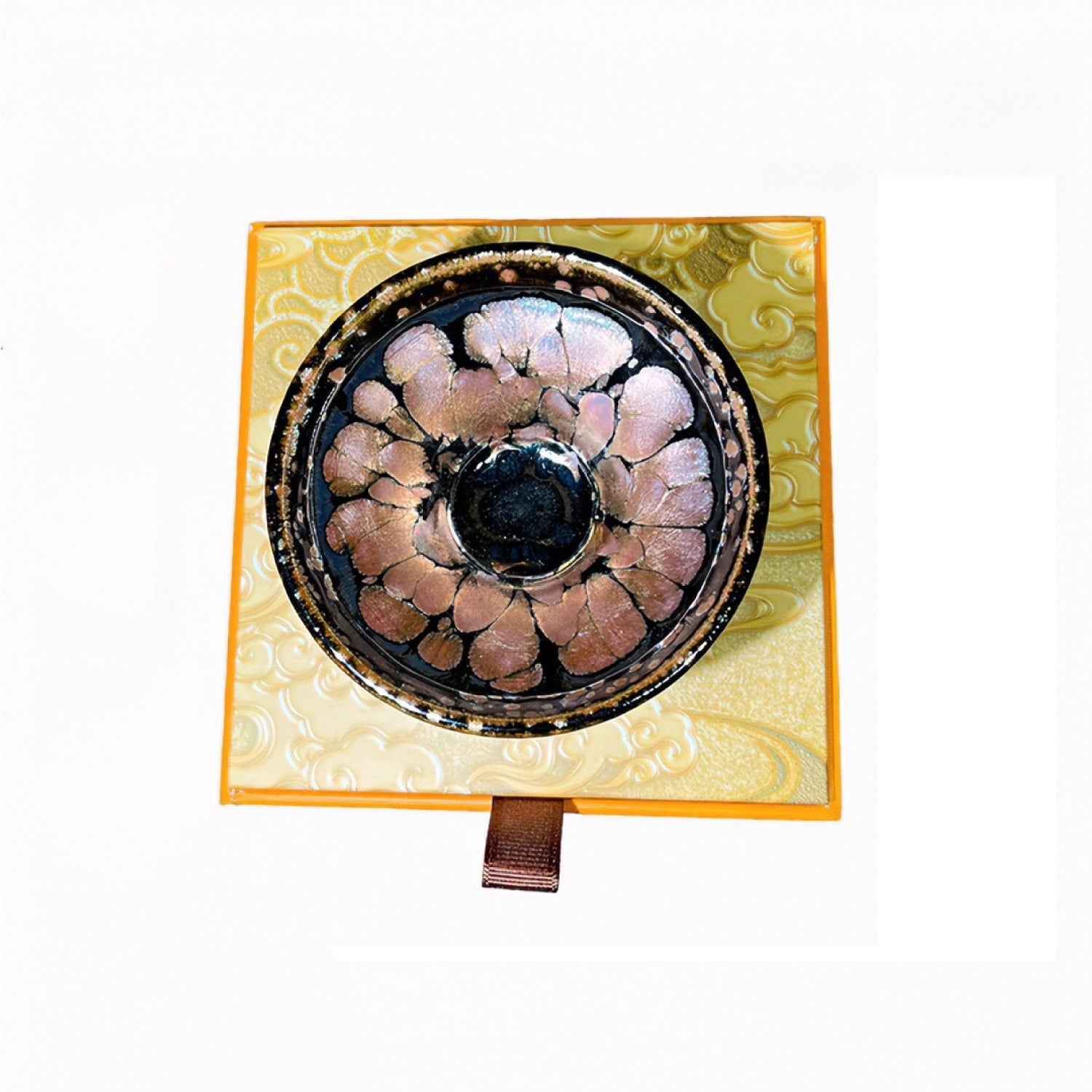 Golden Rose Tenmoku Iron Body Master Tea Cup