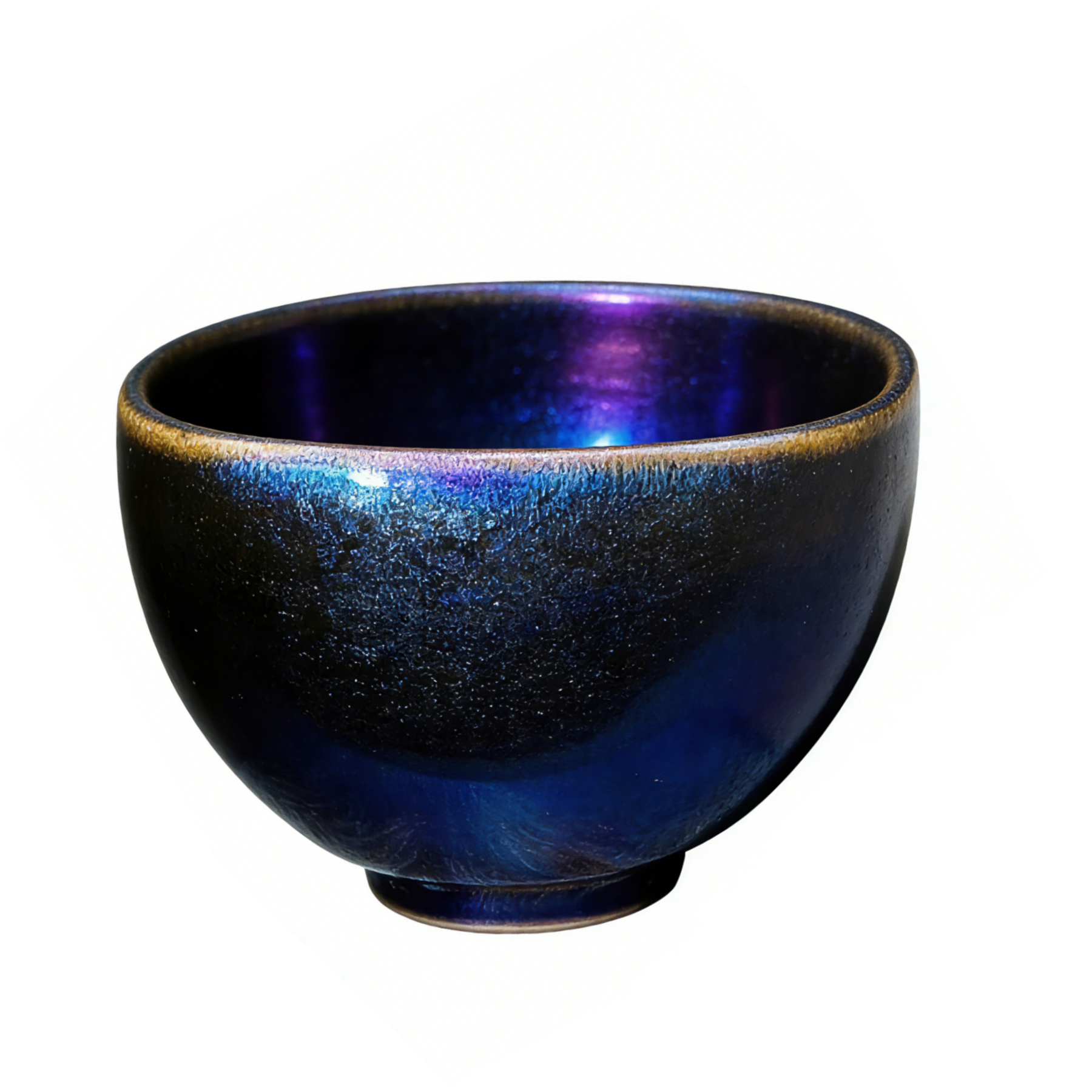 Handmade Square Jian Ware Wood Fired Master Cup