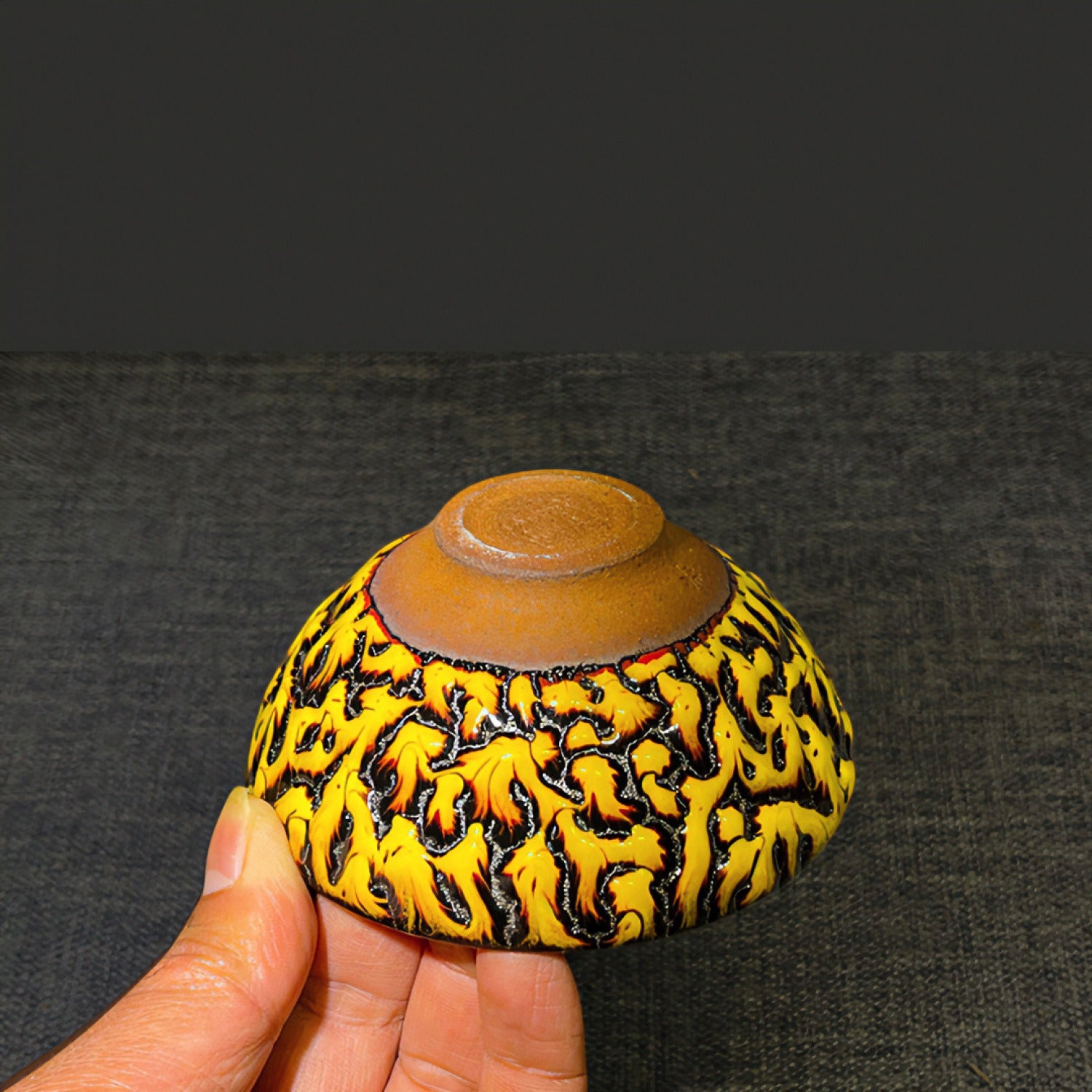 Fire Qilin Oil Drop Jian Ware Iron Body Master Cup