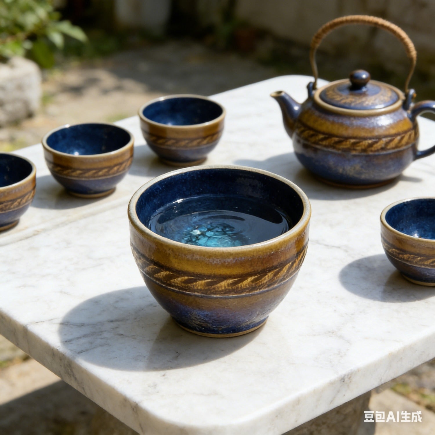 Handmade Grip Jian Ware Wood Fired Master Cup