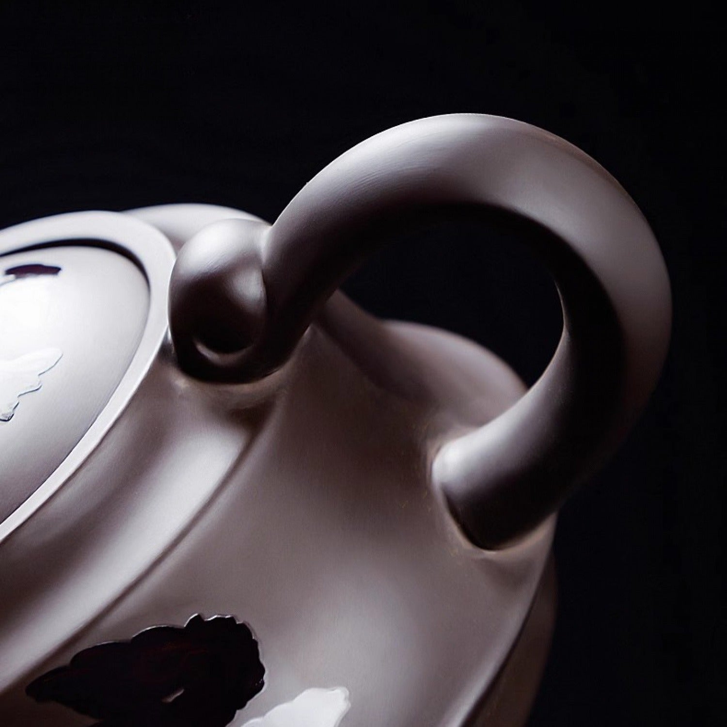 Handmade Purple Clay Hanwa Teapot 520ml Gongfu Tea