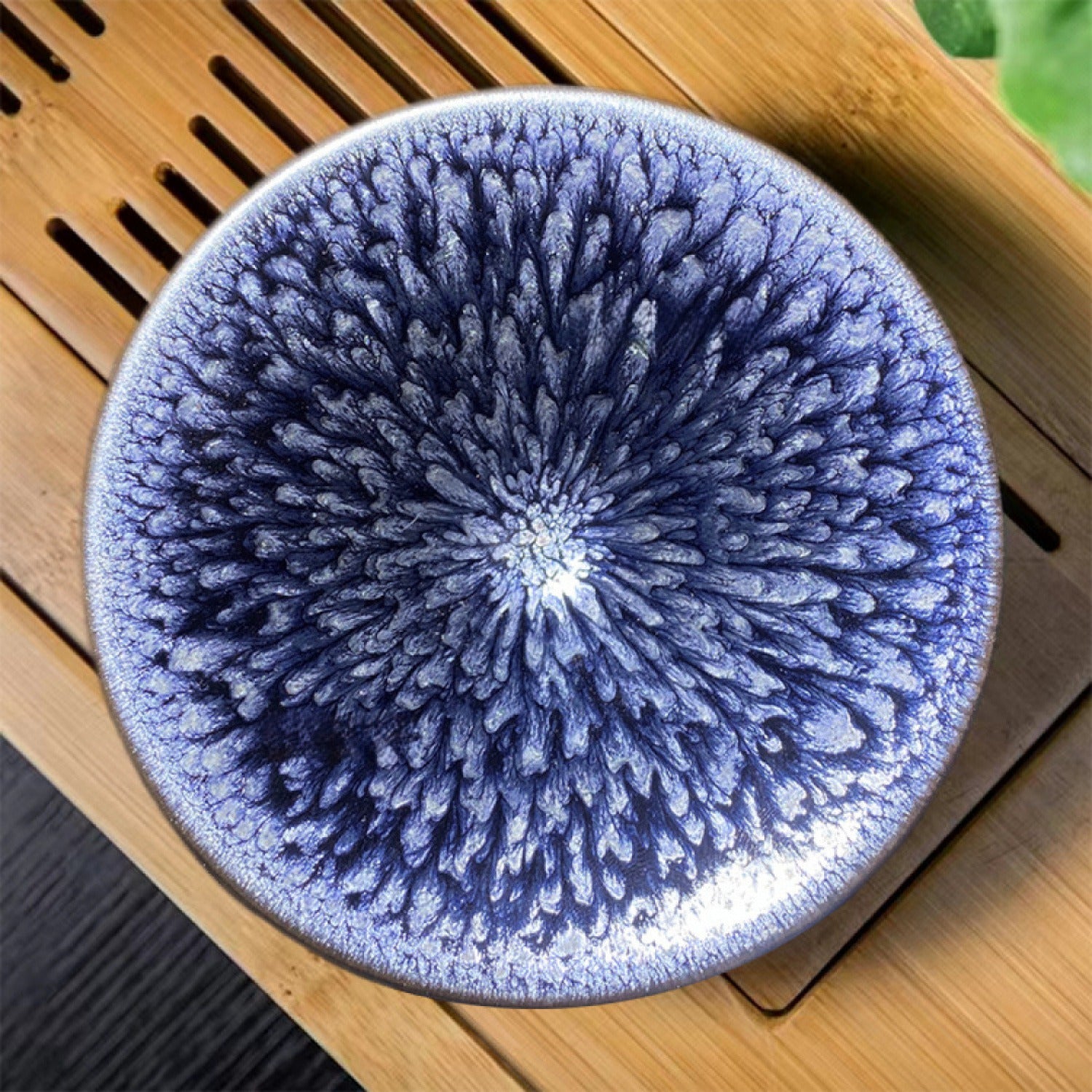 Hundred Flowers Partridge Spot Tenmoku Jian Ware Cup