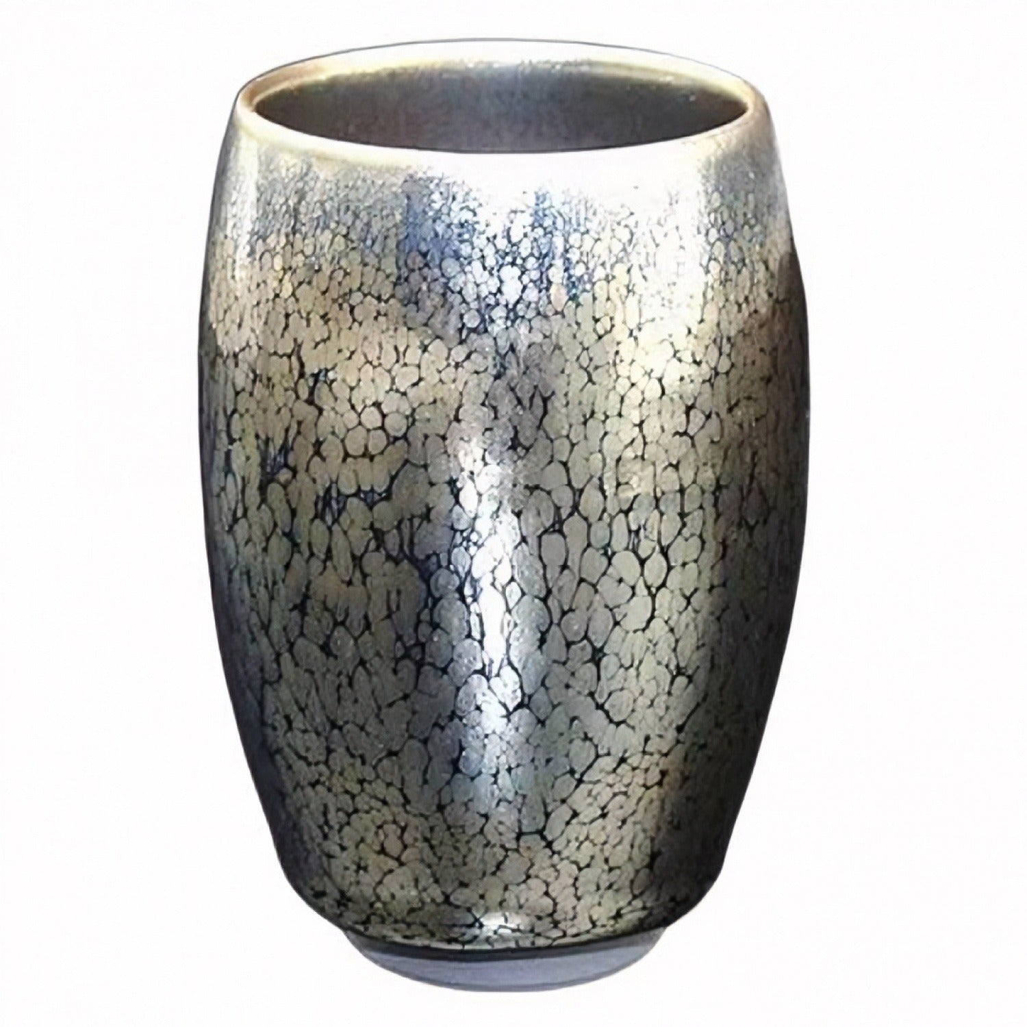 Silver Oil Drop Tenmoku Beer Cup 280ml