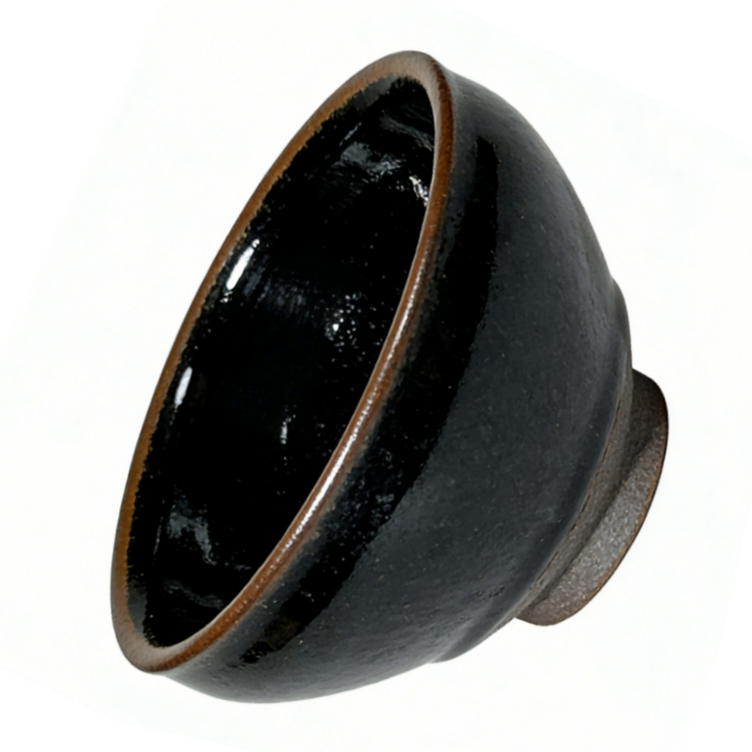 Real Wood-Fired Jian Ware Iron Body Tea Cup